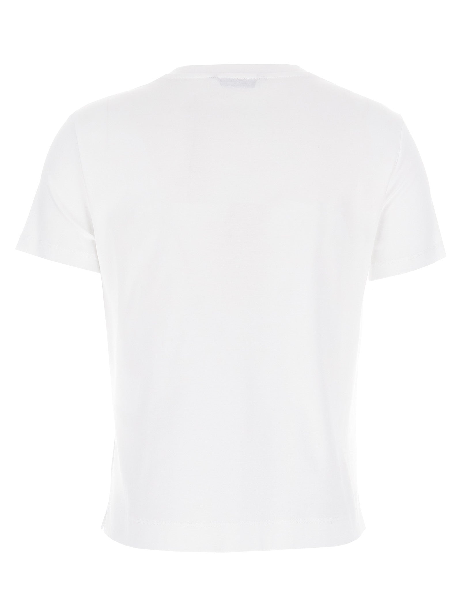 Elevate your wardrobe with the MAX MARA Nerina T-shirt, a luxurious 100% cotton staple that embodies timeless elegance and effortless sophistication for the discerning individual.