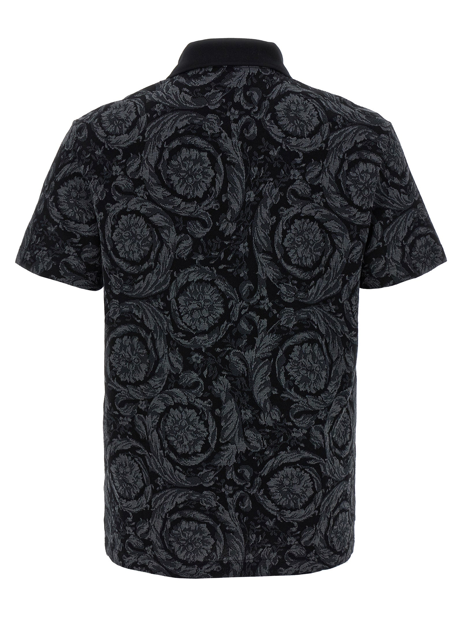 Versace Multicolor Cotton Polo Shirt