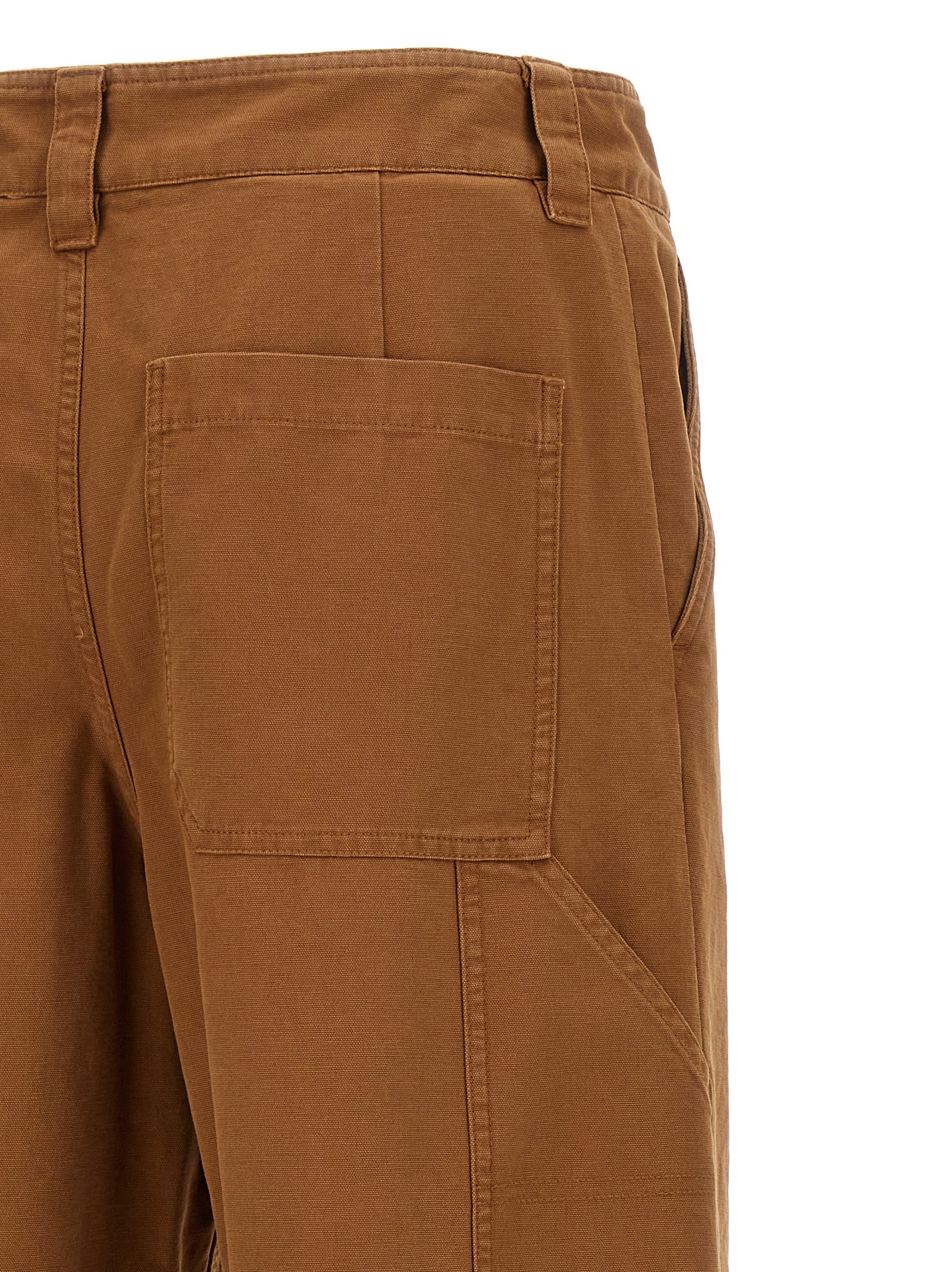 A.P.C. Brown Cotton Casual Pants