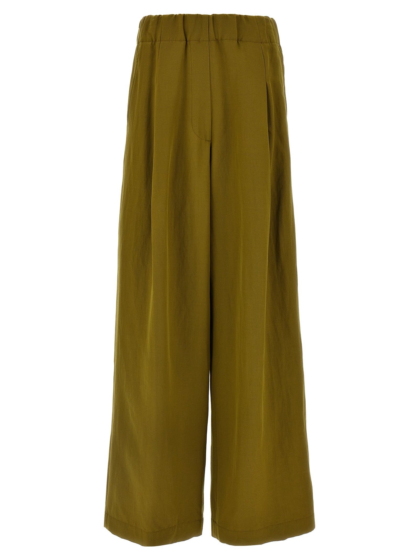 Dries Van Noten Bicolor Wool Casual Pants - Effortless Luxury Style