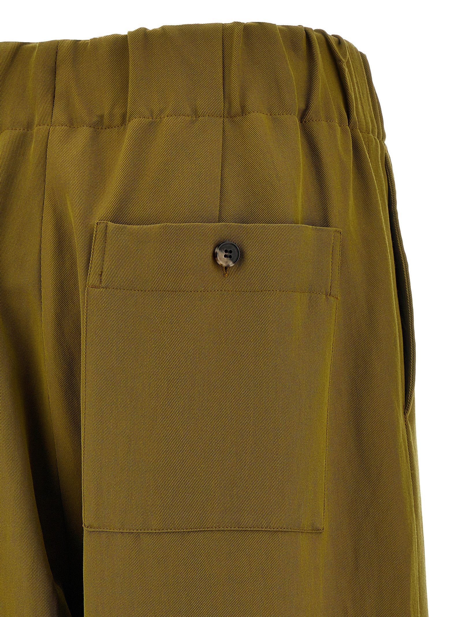 Dries Van Noten Bicolor Wool Casual Pants - Effortless Luxury Style