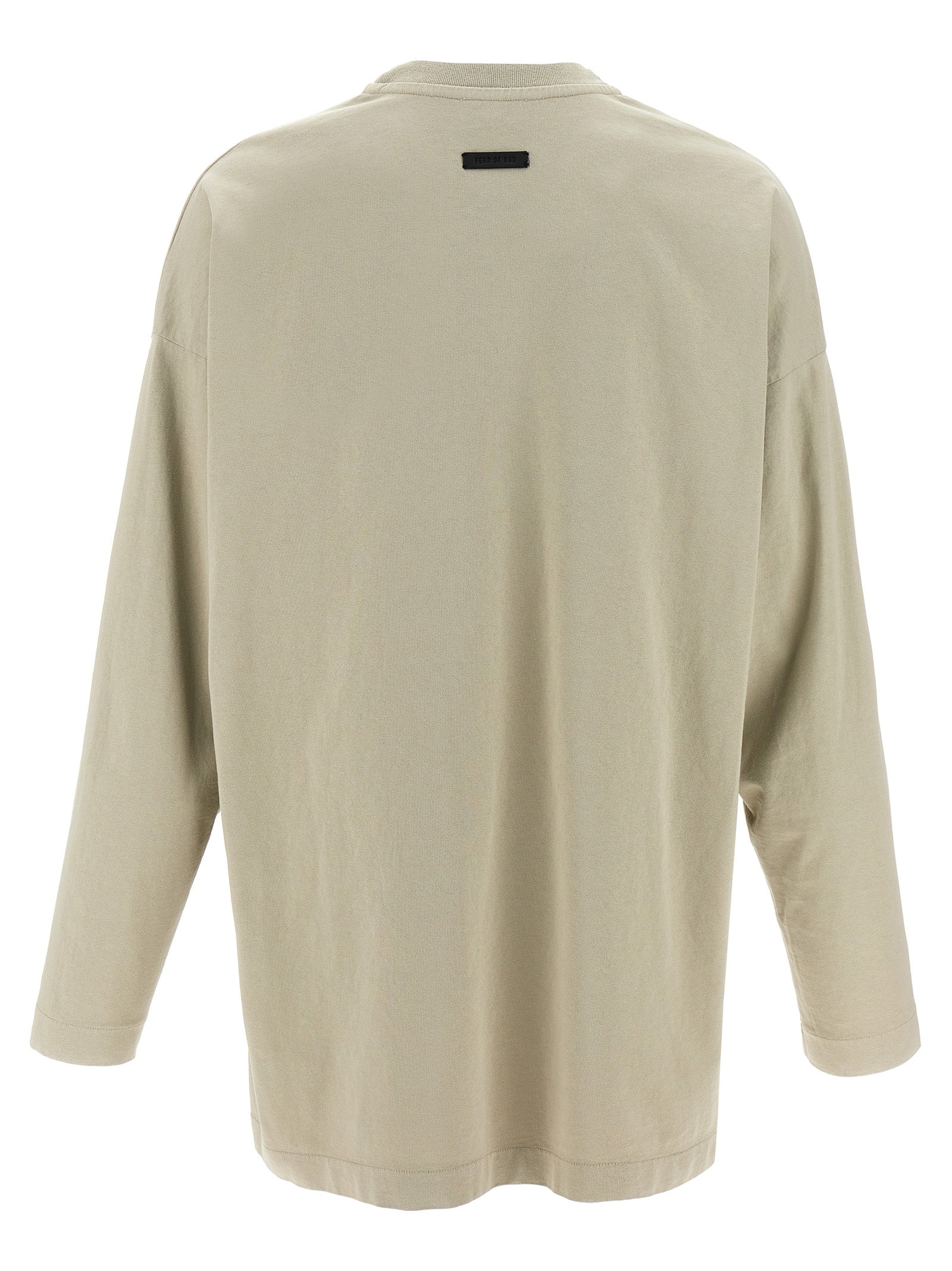 Fear Of God Gray Cotton T-Shirt | Luxury Designer Essential