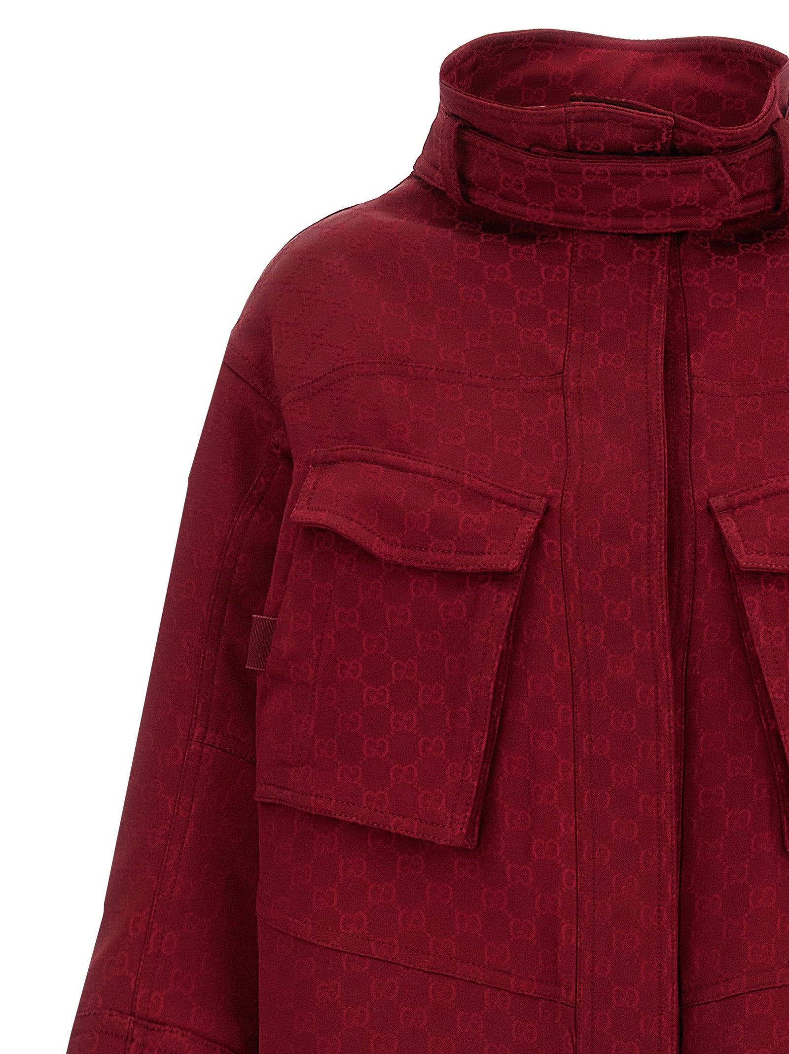 Gucci Multicolor Viscose Coat - Luxurious Couture Elegance