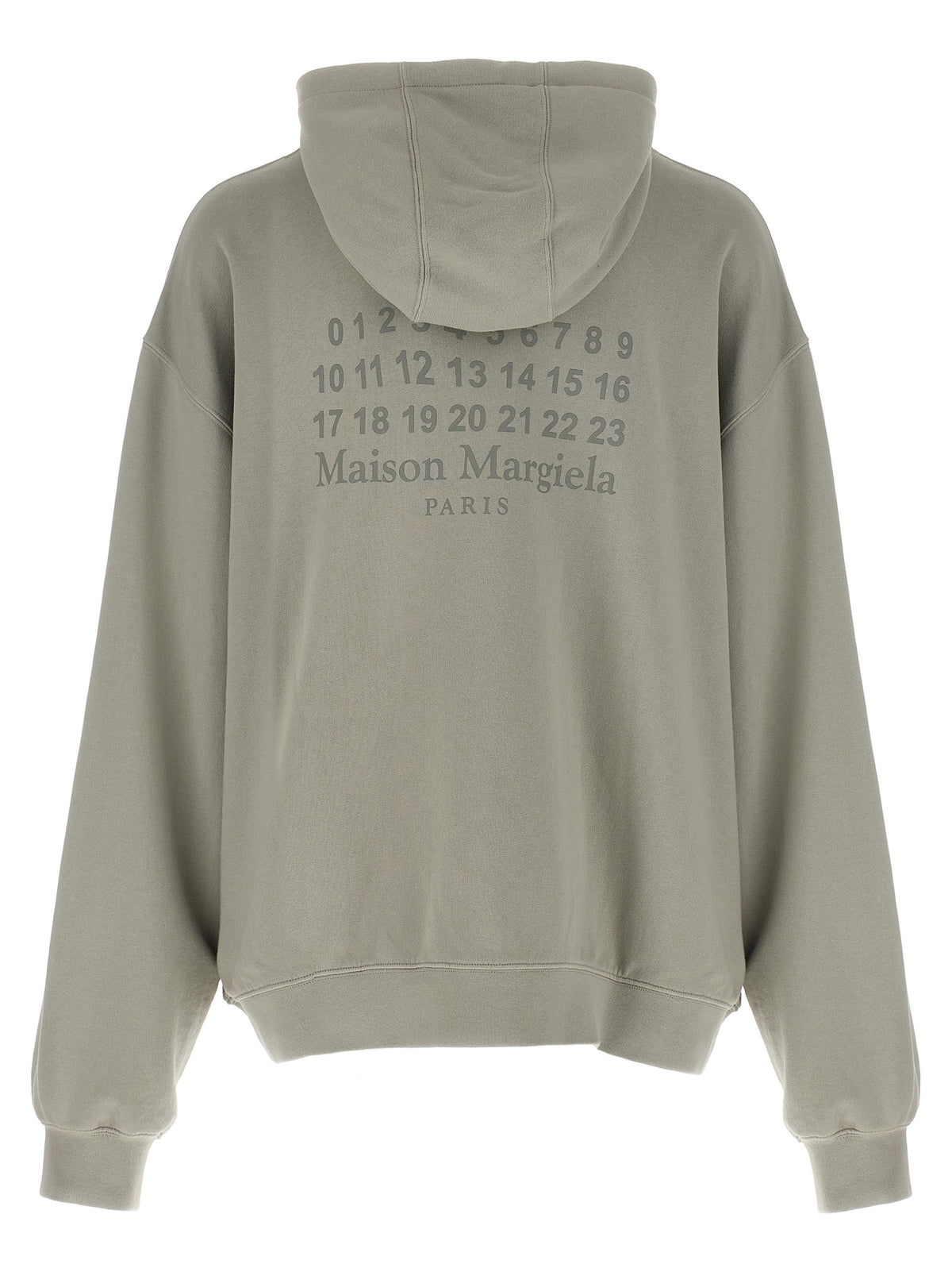 Maison Margiela Gray Cotton Sweatshirt – Luxury Streetwear Essential