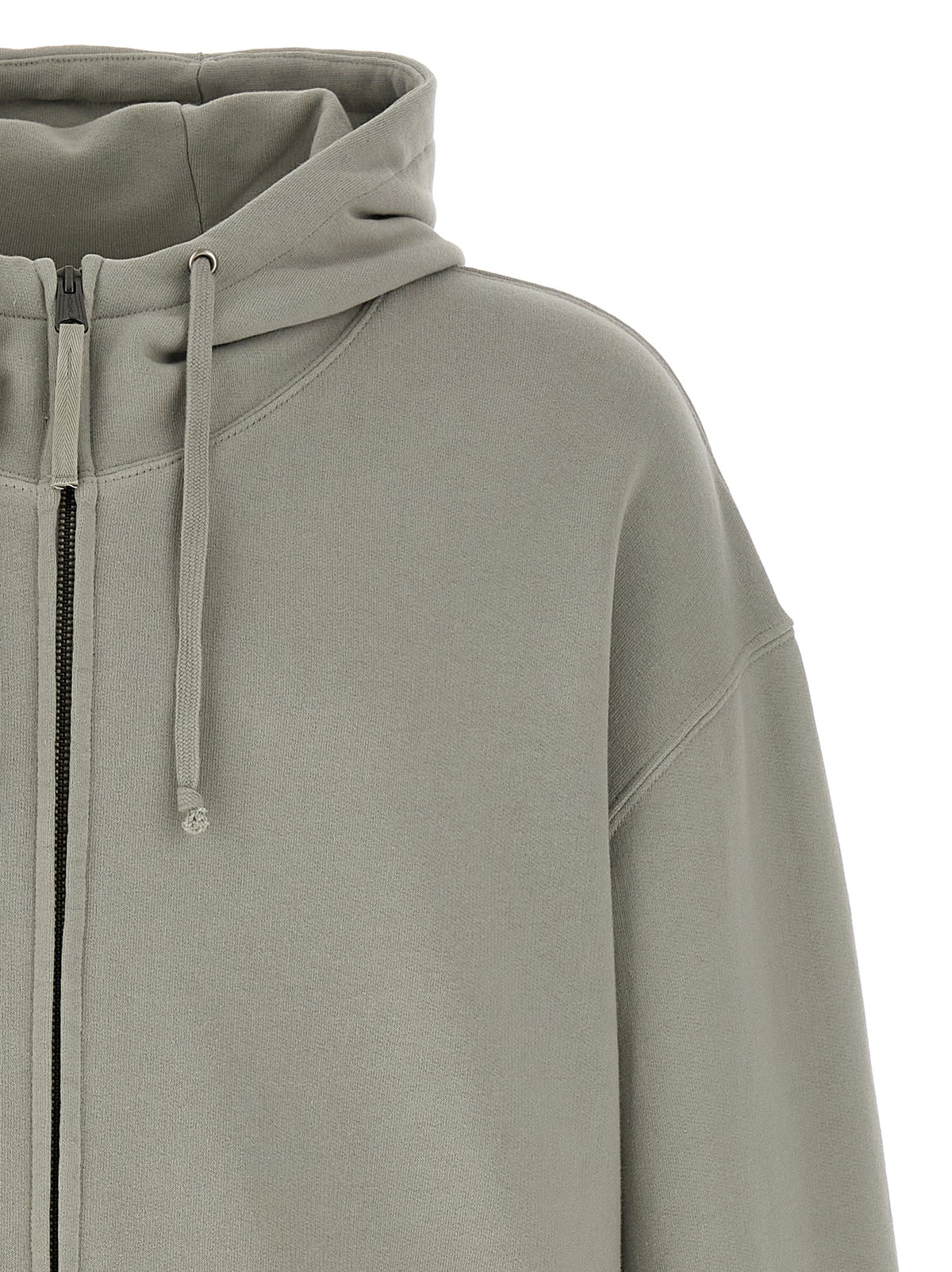 Maison Margiela Gray Cotton Sweatshirt – Luxury Streetwear Essential