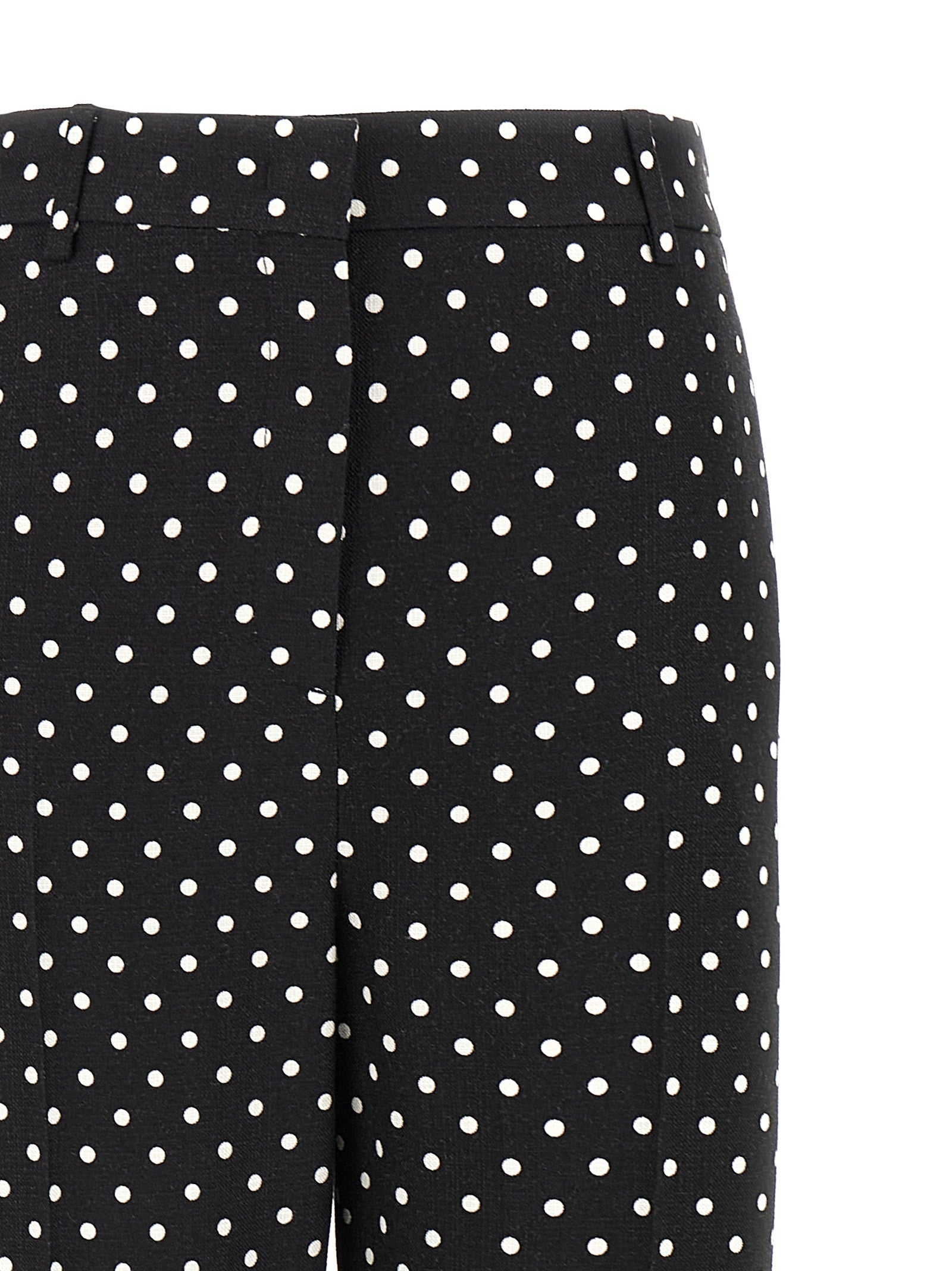 Elevate your wardrobe with Valentino Garavani Bicolor Viscose Casual Pants, where exquisite craftsmanship meets bold design, perfect for the discerning fashion connoisseur.