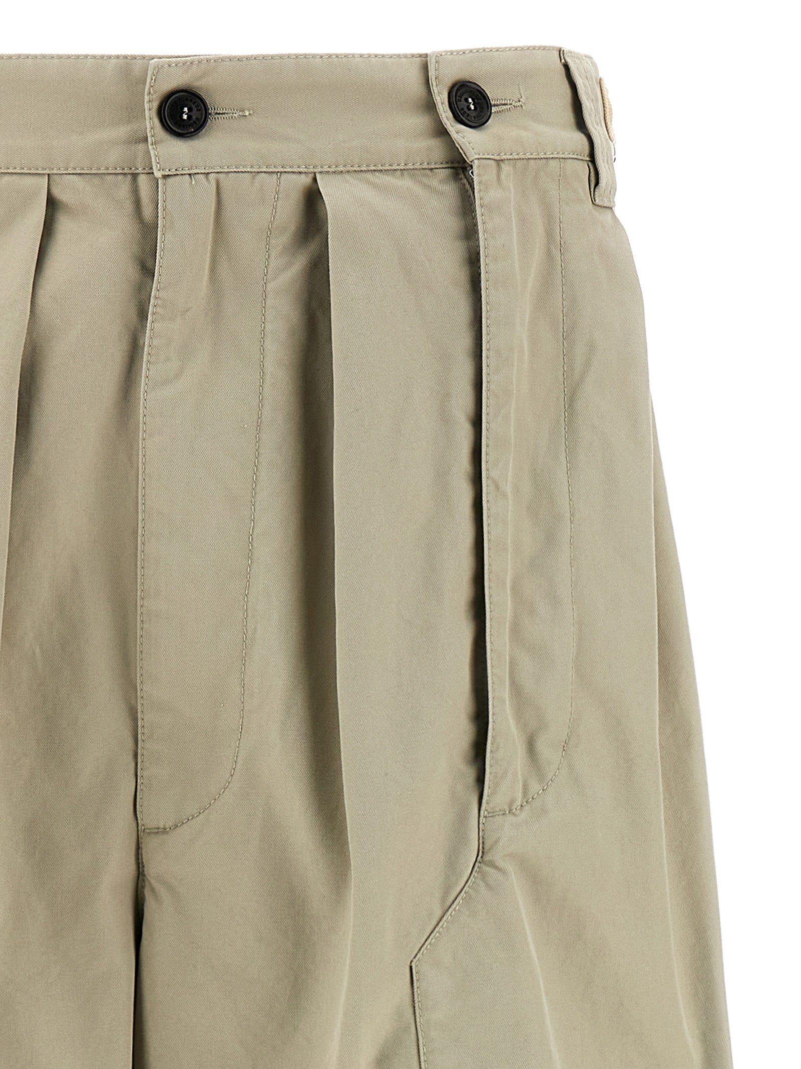 Dsquared² Beige Cotton Casual Pants