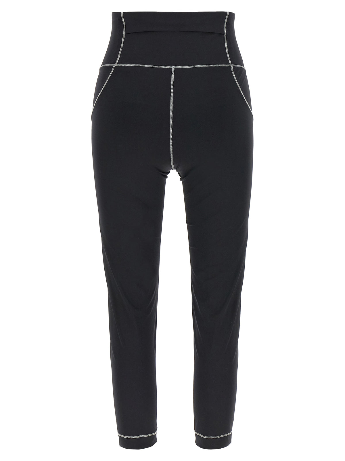 Moncler Grenoble Black Polyamide Leggings - Luxurious Elegance