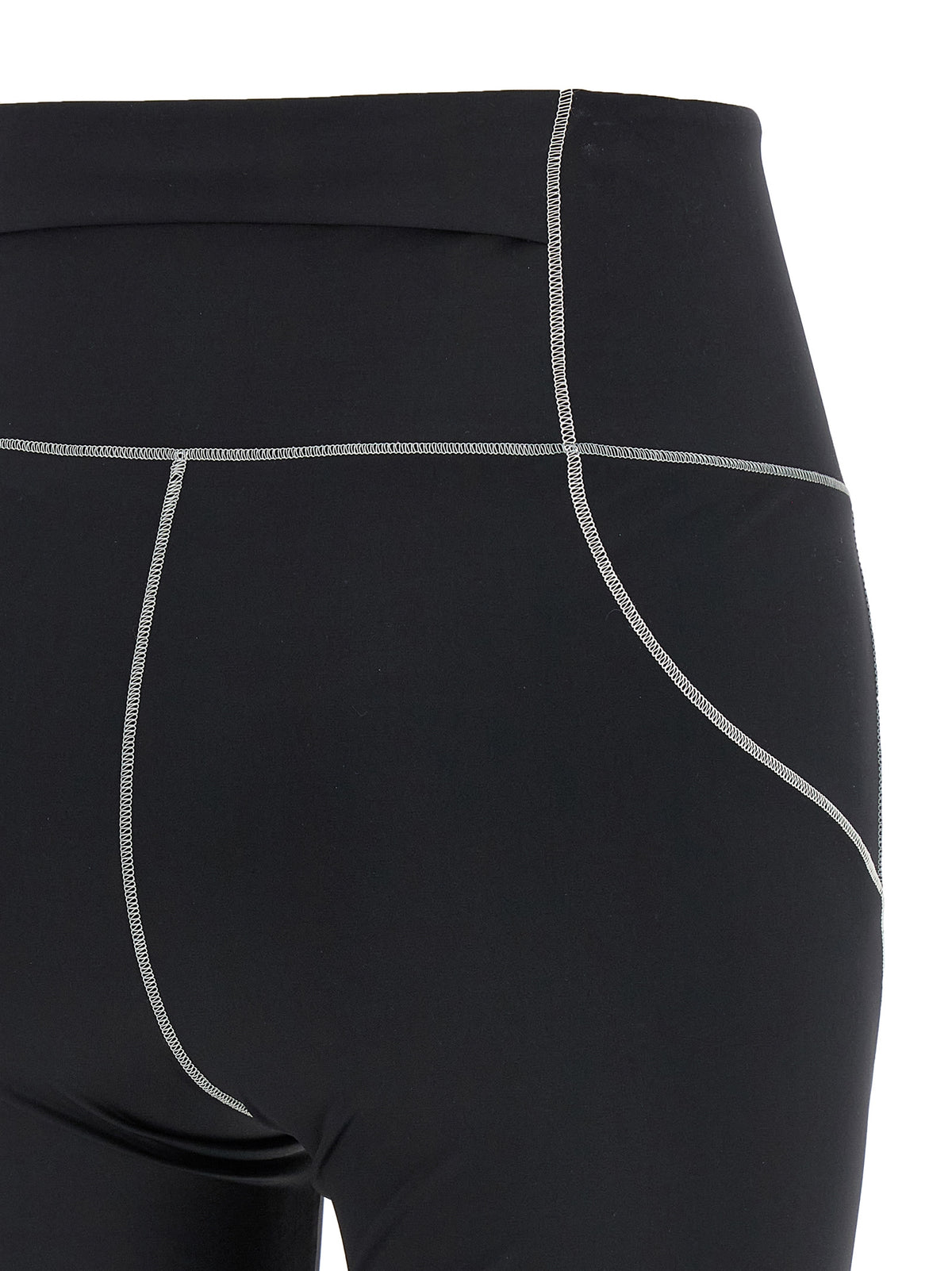 Moncler Grenoble Black Polyamide Leggings - Luxurious Elegance