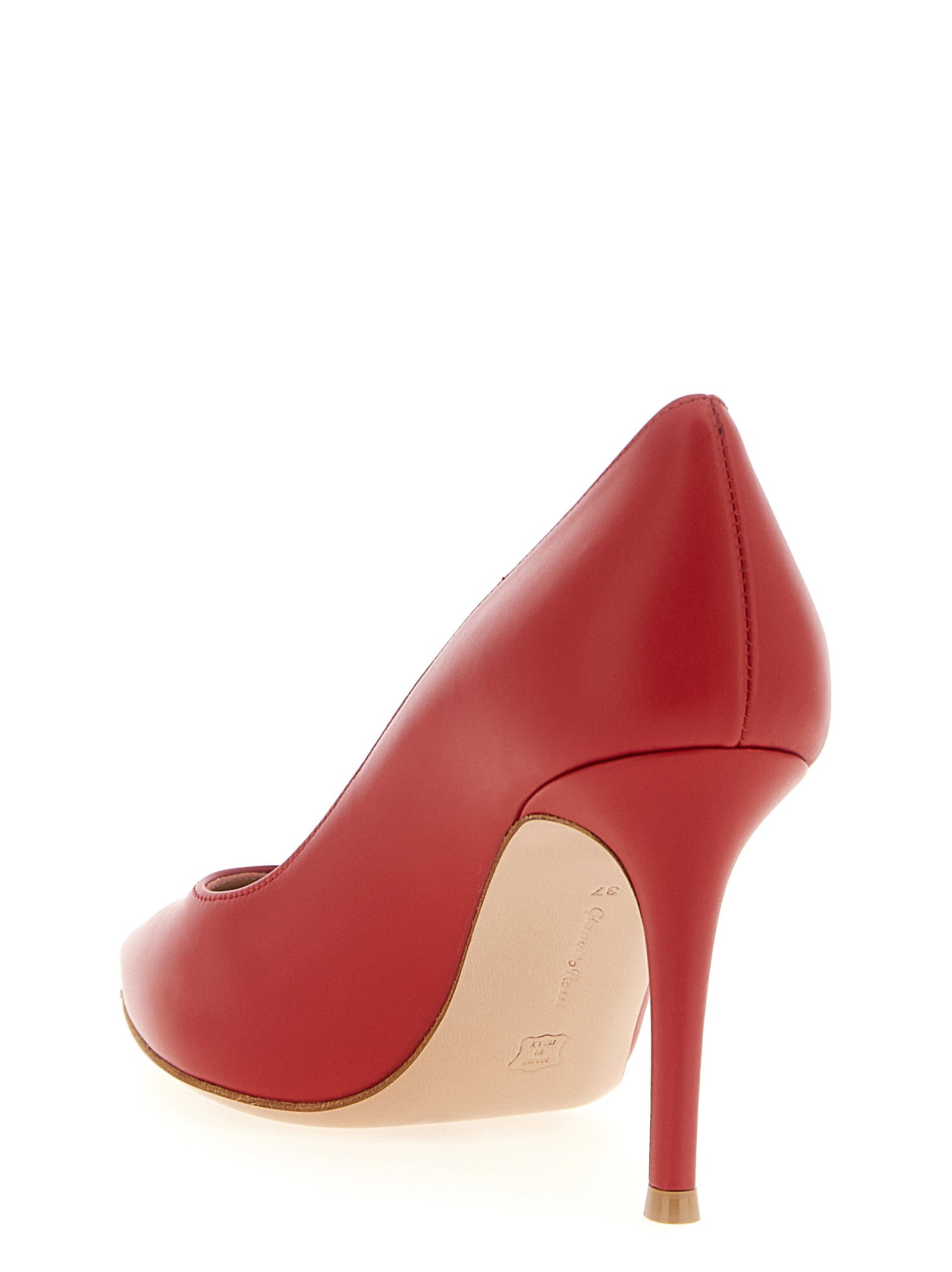 Elevate your elegance with Gianvito Rossi's Multicolor Calfskin High Heel Pumps, where artisanal craftsmanship meets bold sophistication for the discerning connoisseur.
