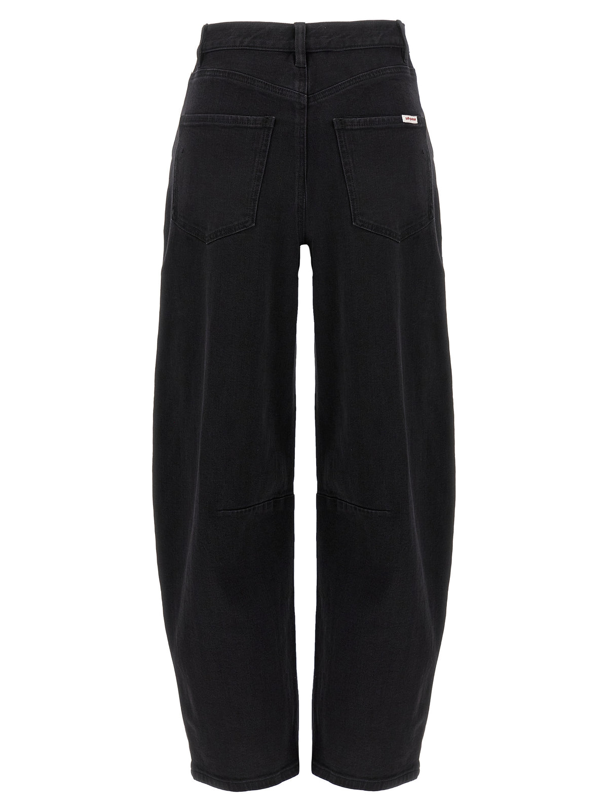 Self-Portrait Black Cotton High-Waisted Jean – Timeless Luxury
