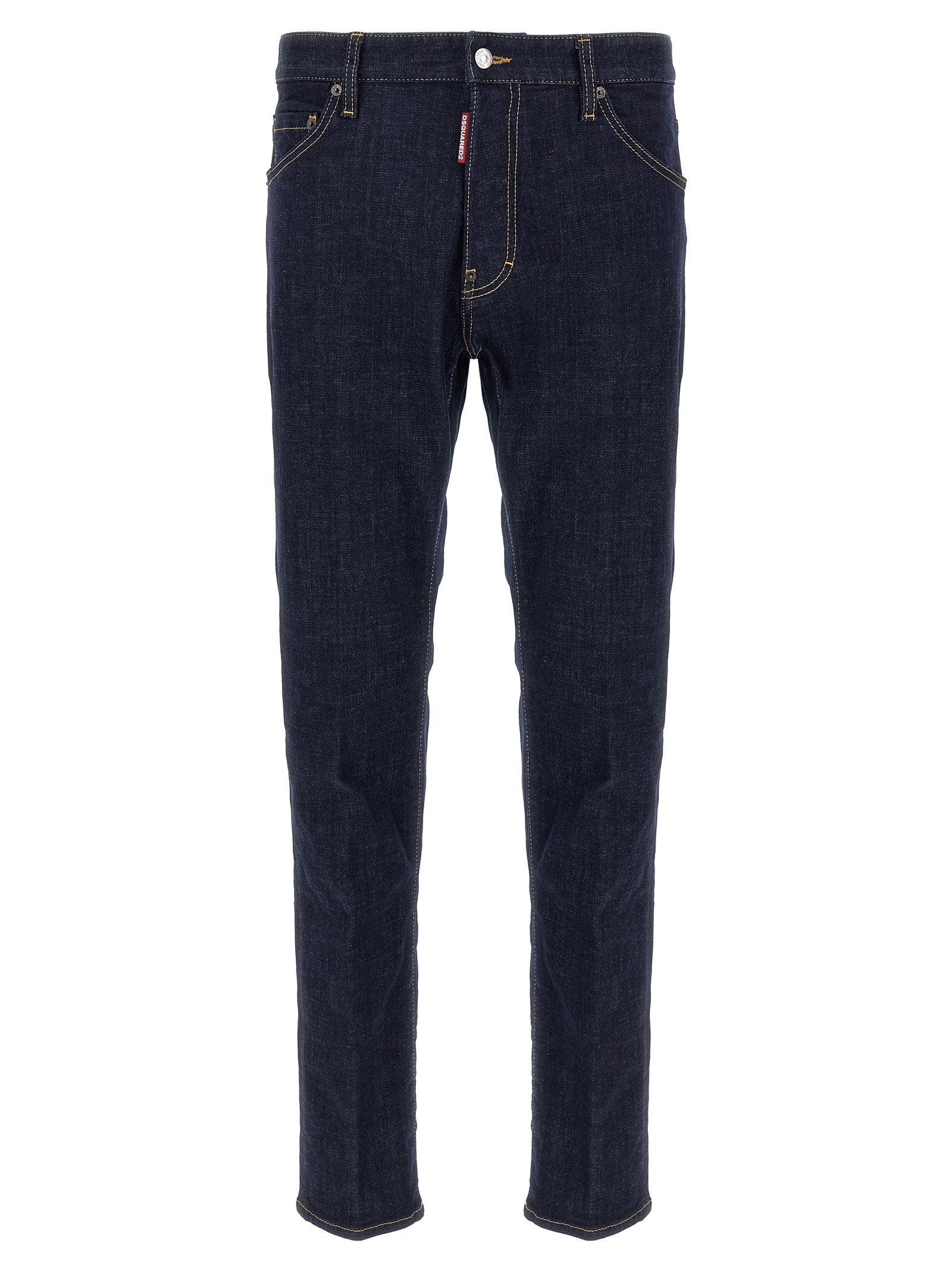 Dsquared² Blue Cotton Slim Fit Jeans – Artisanal Luxury Denim