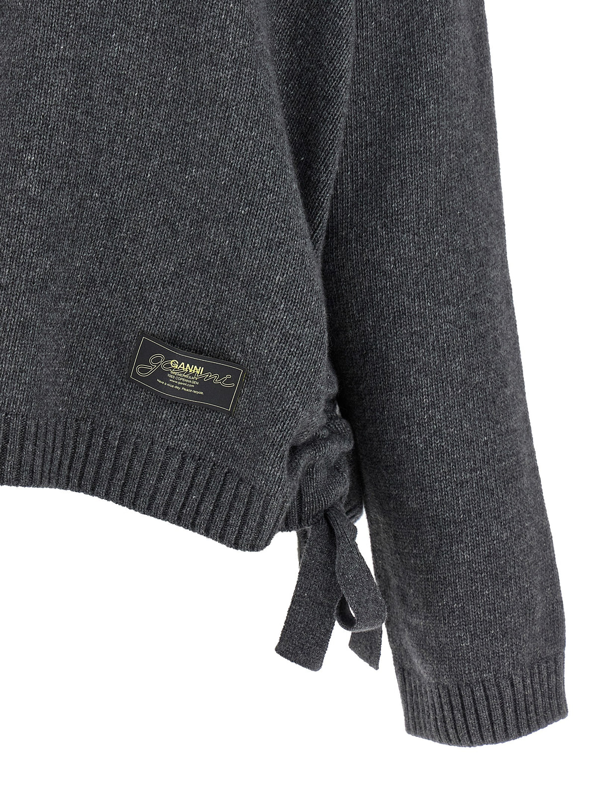 Ganni Gray Wool Cardigan - Effortless Luxury for Every Occasion