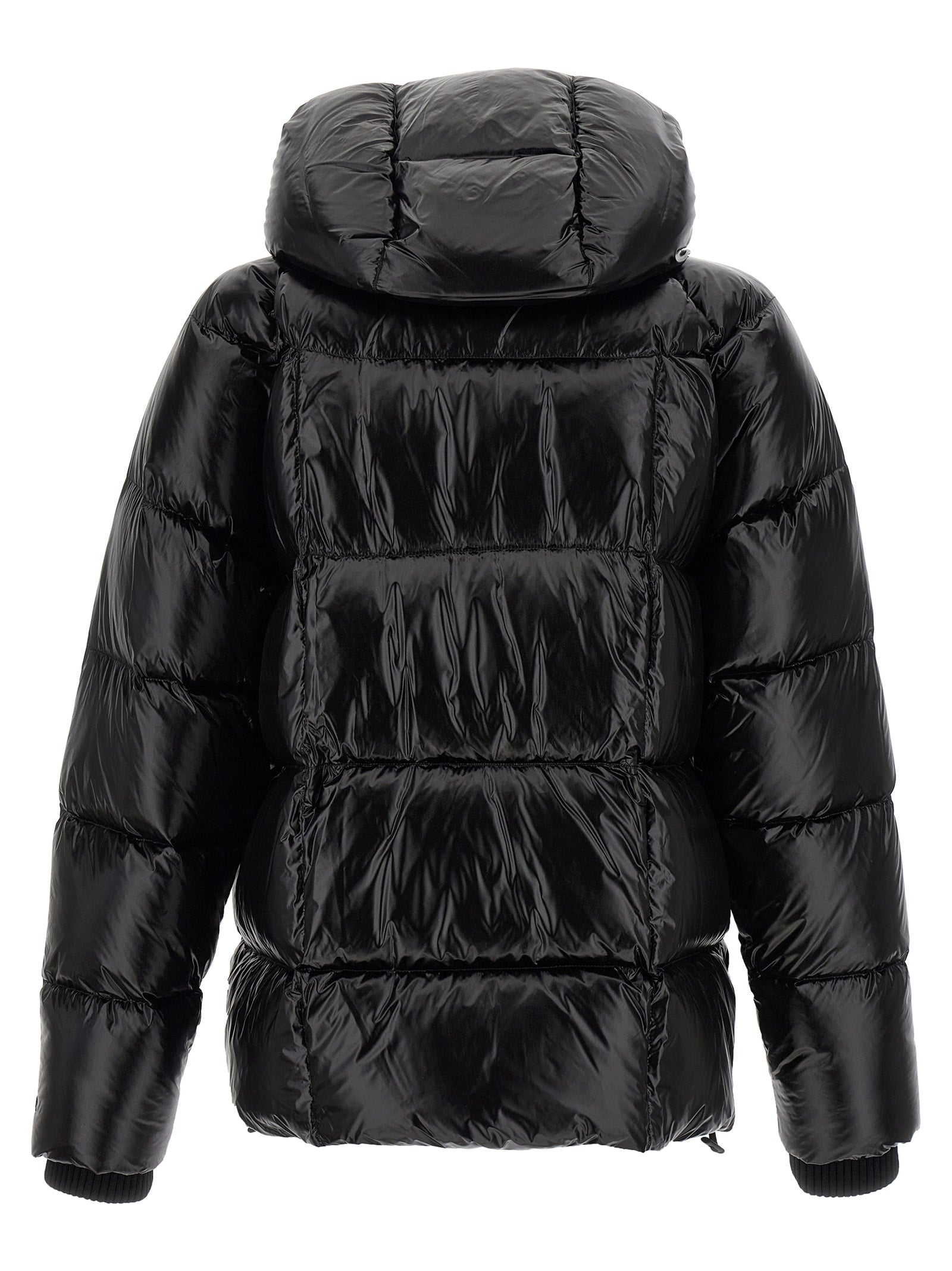 Dsquared² Black Polyamide Full-Length Jacket - Avant-Garde Luxury