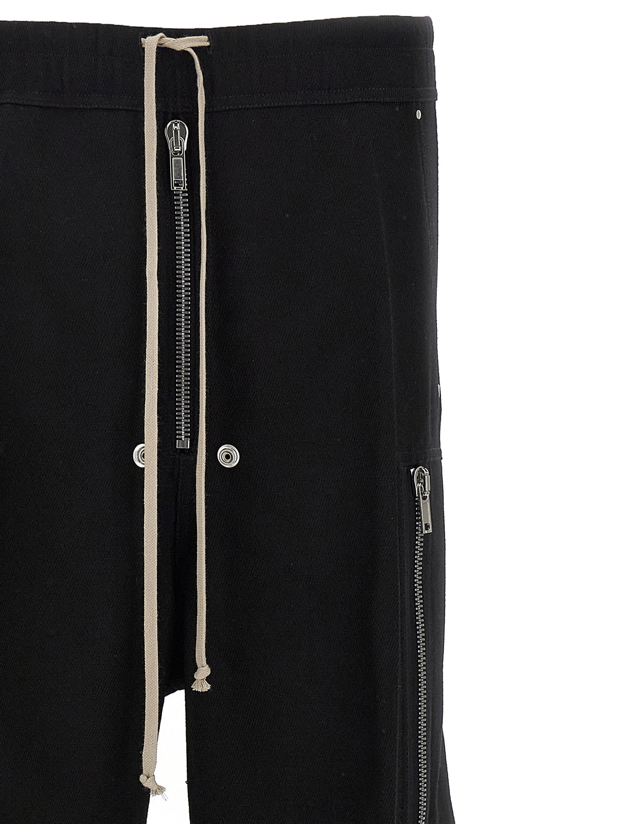 Rick Owens Black Wool Cargo Pants - Avant-Garde Luxury Fashion
