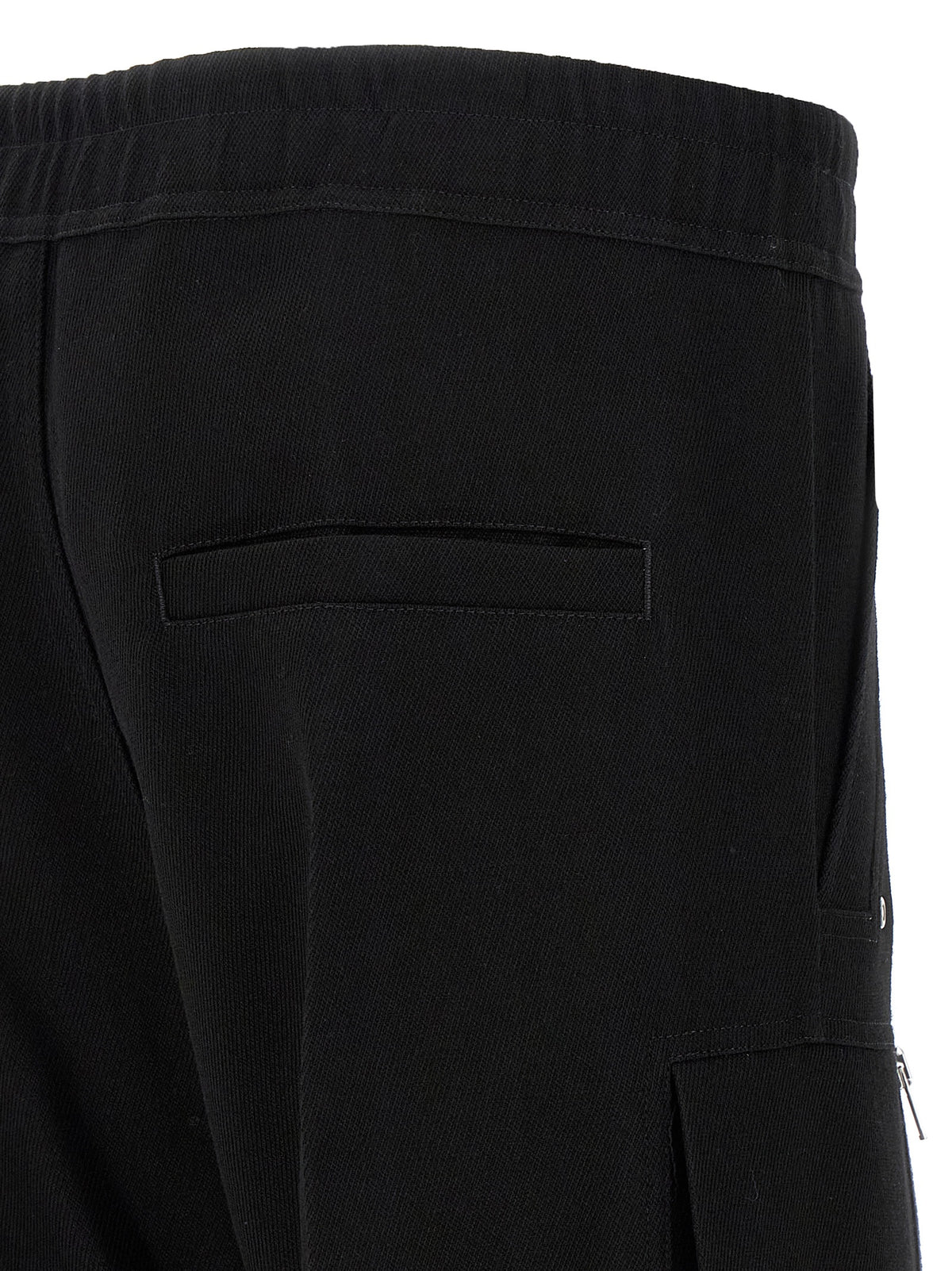 Rick Owens Black Wool Cargo Pants - Avant-Garde Luxury Fashion