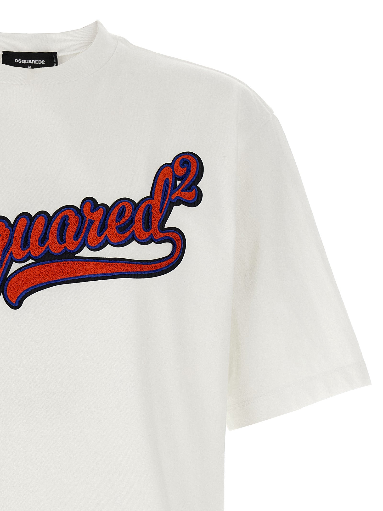 Dsquared² White Cotton T-Shirt – Designer Luxury Essential