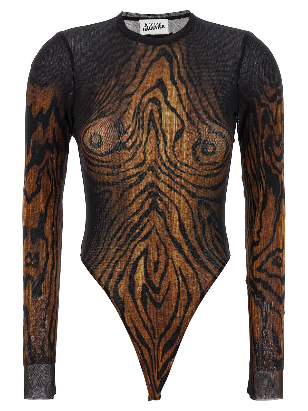 Jean Paul Gaultier Multicolor Bodysuit - Haute Couture Elegance