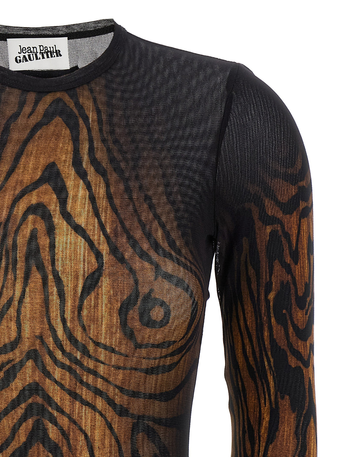 Jean Paul Gaultier Multicolor Bodysuit - Haute Couture Elegance