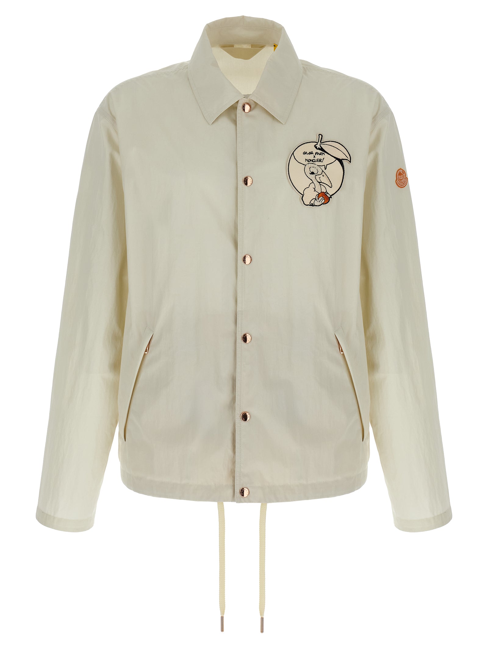 MONCLER GENIUS White Cotton Jacket