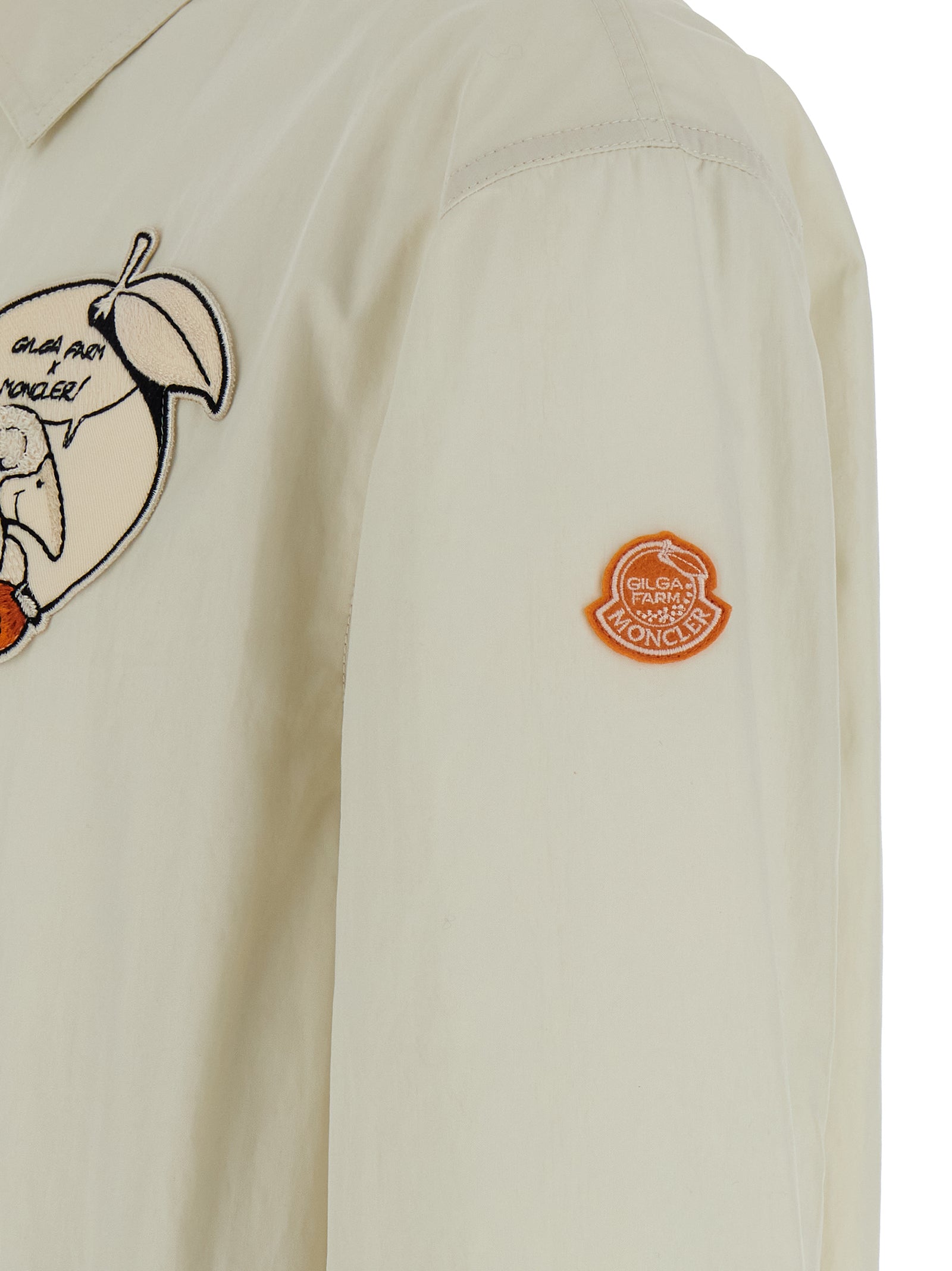 MONCLER GENIUS White Cotton Jacket