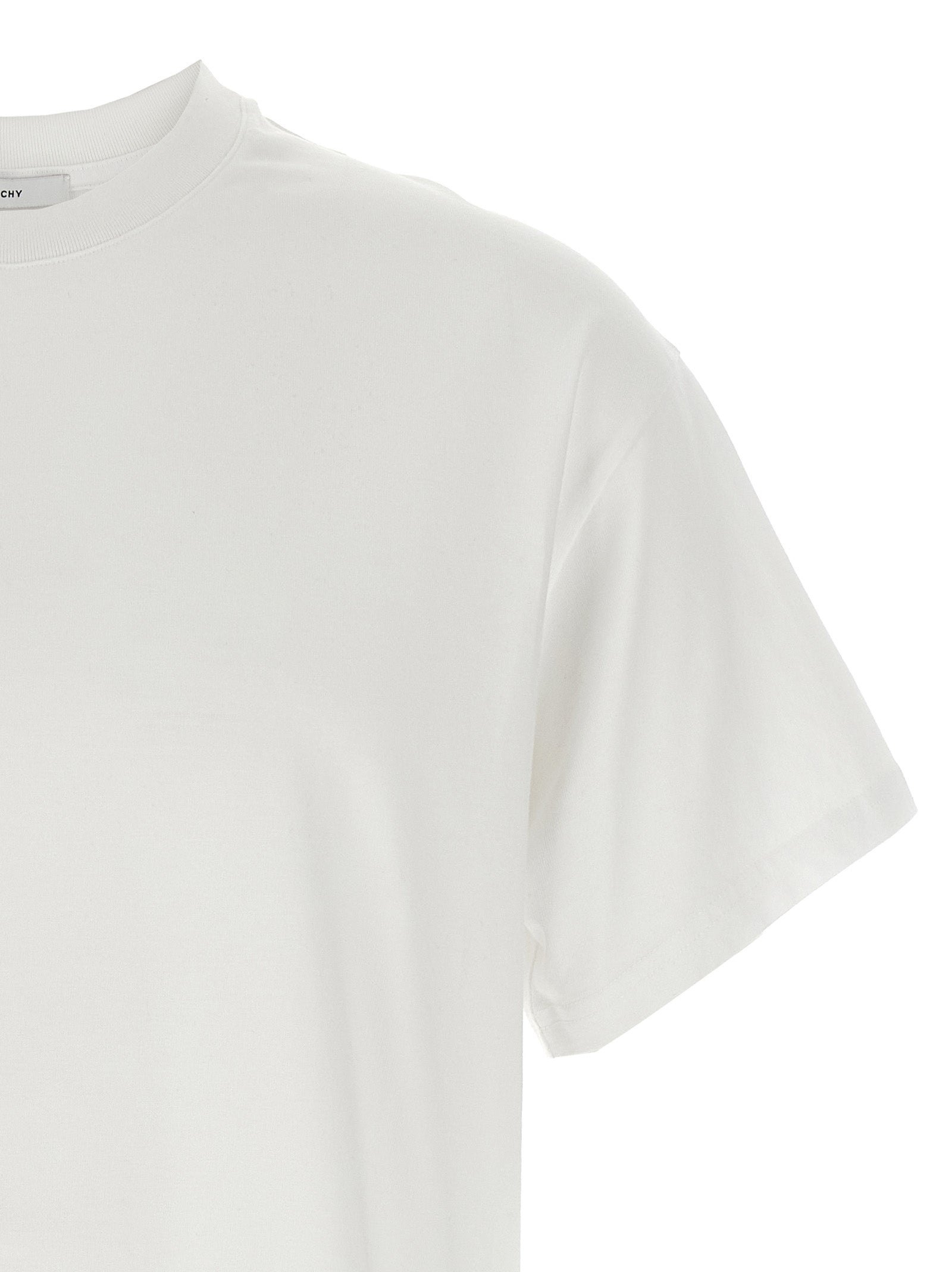 Givenchy White Cotton T-Shirt | Designer Luxury Couture