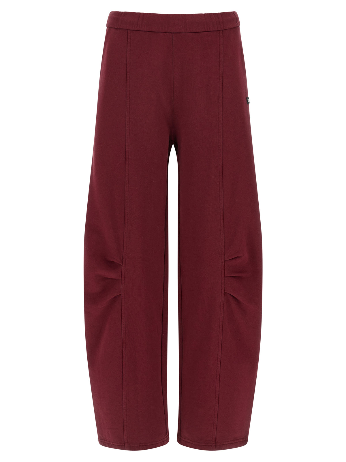 ROTATE BIRGER CHRISTENSEN Bordeaux Cotton Joggers - Luxe Comfort