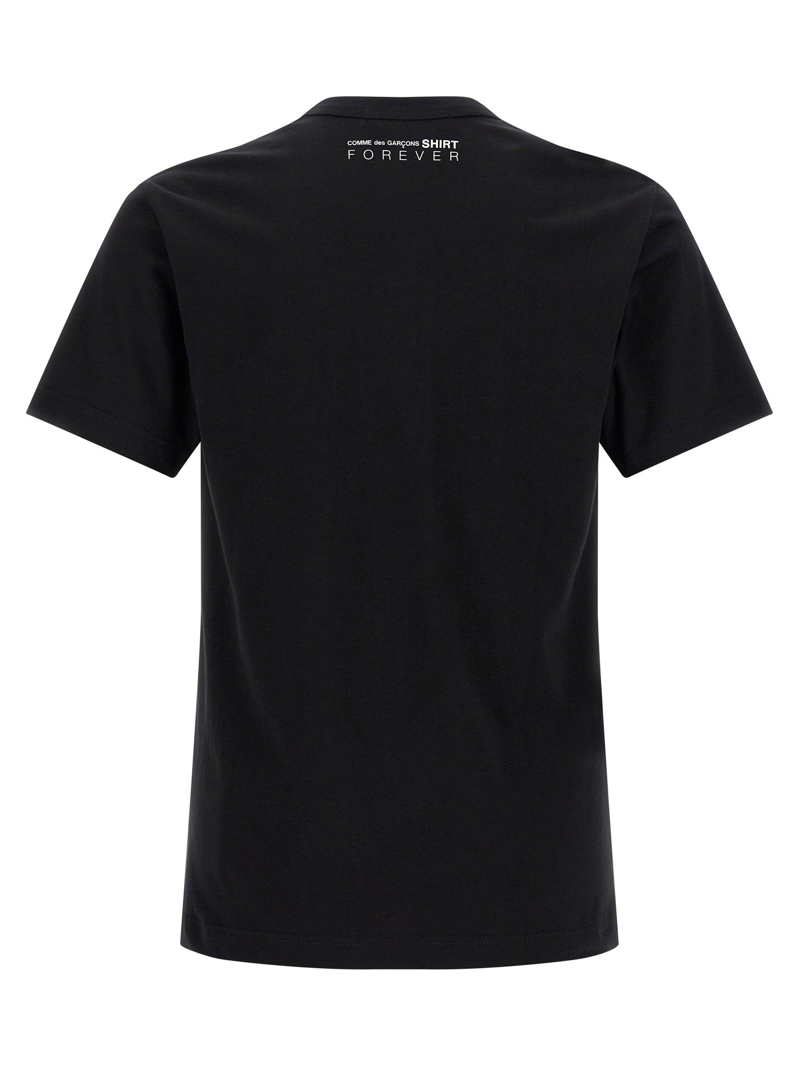 Comme Des Garçons Black Cotton T-Shirt | Designer Couture