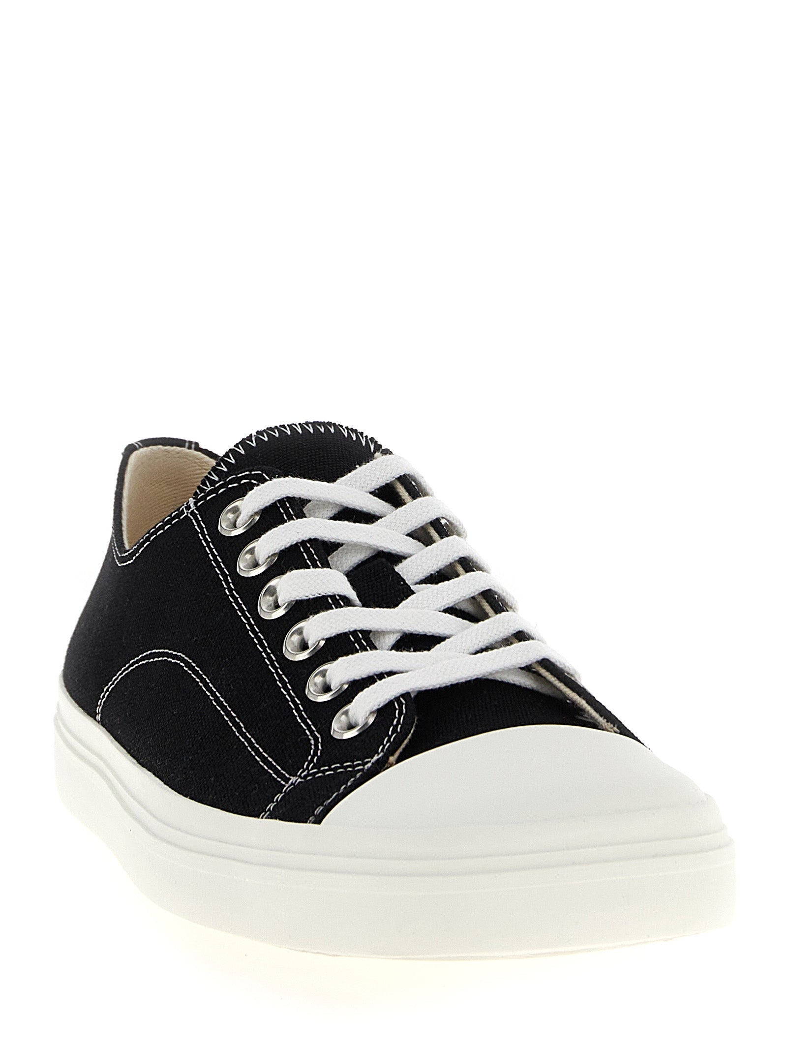 Experience the allure of Moschino Bicolor Cotton Sneakers, where exquisite craftsmanship meets bold design, perfect for those who embody luxury and sophistication.