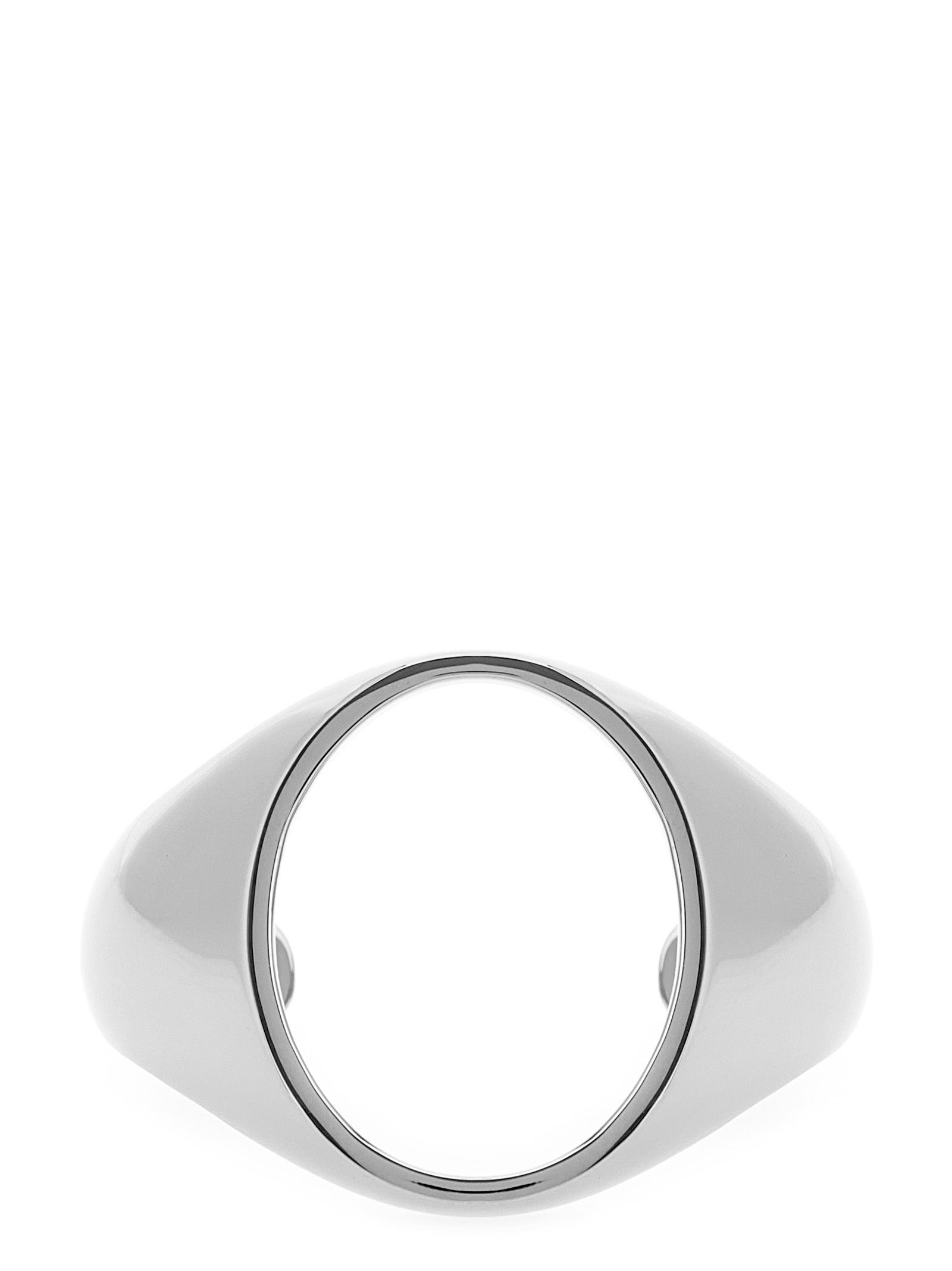Discover the MM6 Maison Margiela Silver Brass Bracelet, a testament to artisanal elegance and modern sophistication, perfect for elevating any ensemble.