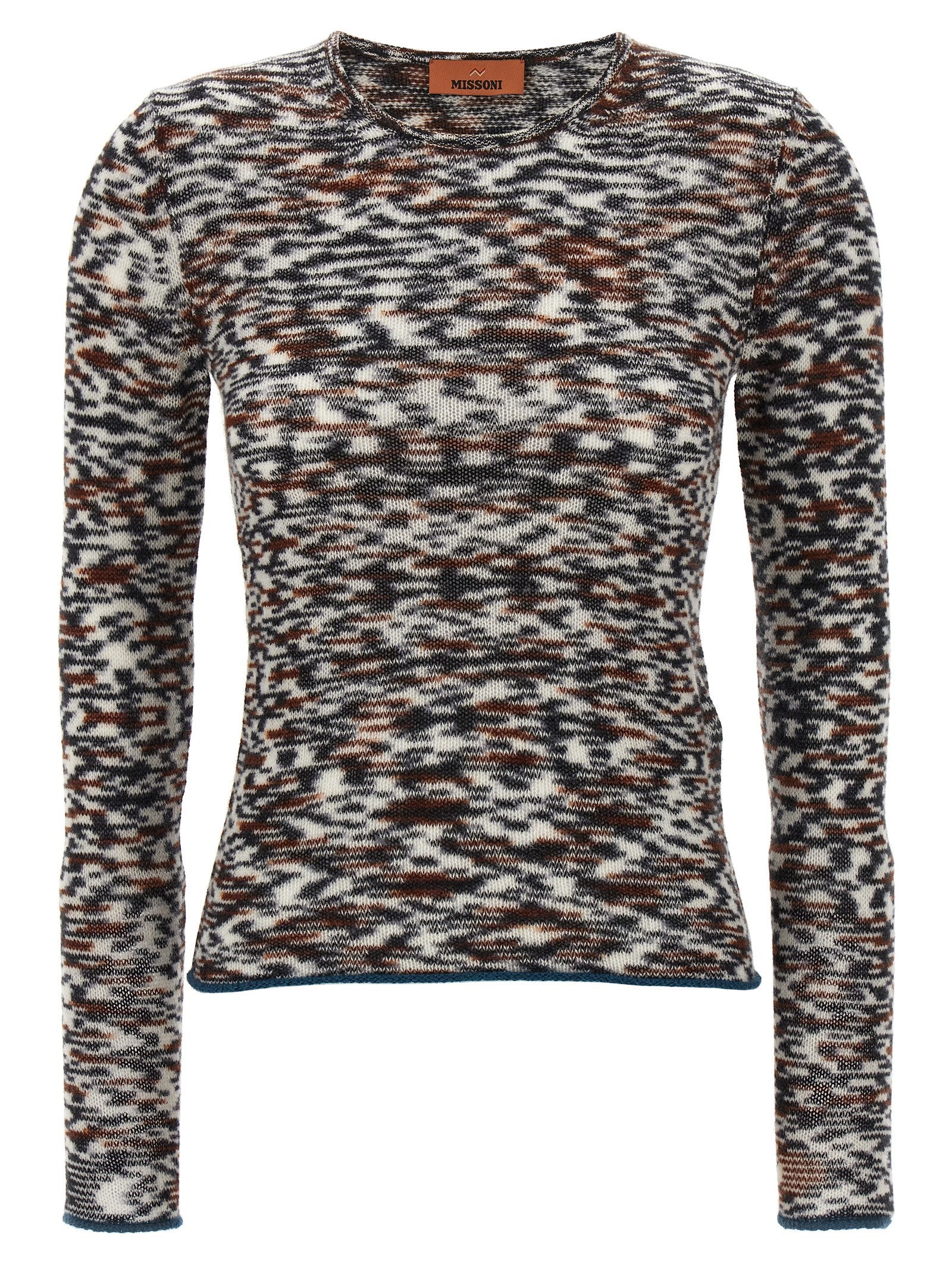 Experience the artistry of Missoni with this multicolor cashmere cardigan, a luxurious blend of 90% cashmere and 10% wool, embodying timeless elegance and sophisticated style.