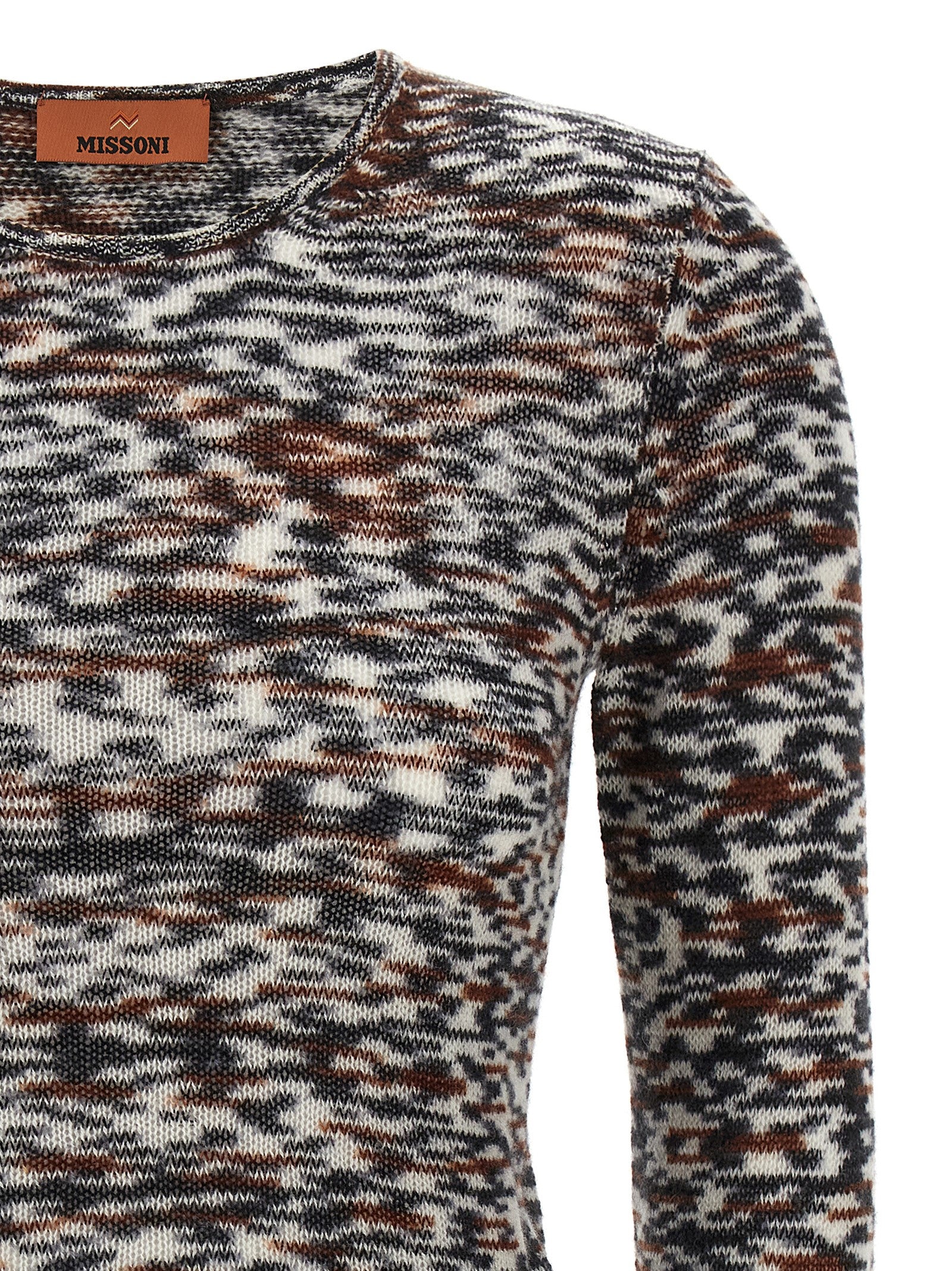 Experience the exquisite artistry of the Missoni Multicolor Cashmere Cardigan, a luxurious blend of 90% cashmere and 10% wool, embodying timeless elegance and sophisticated style.