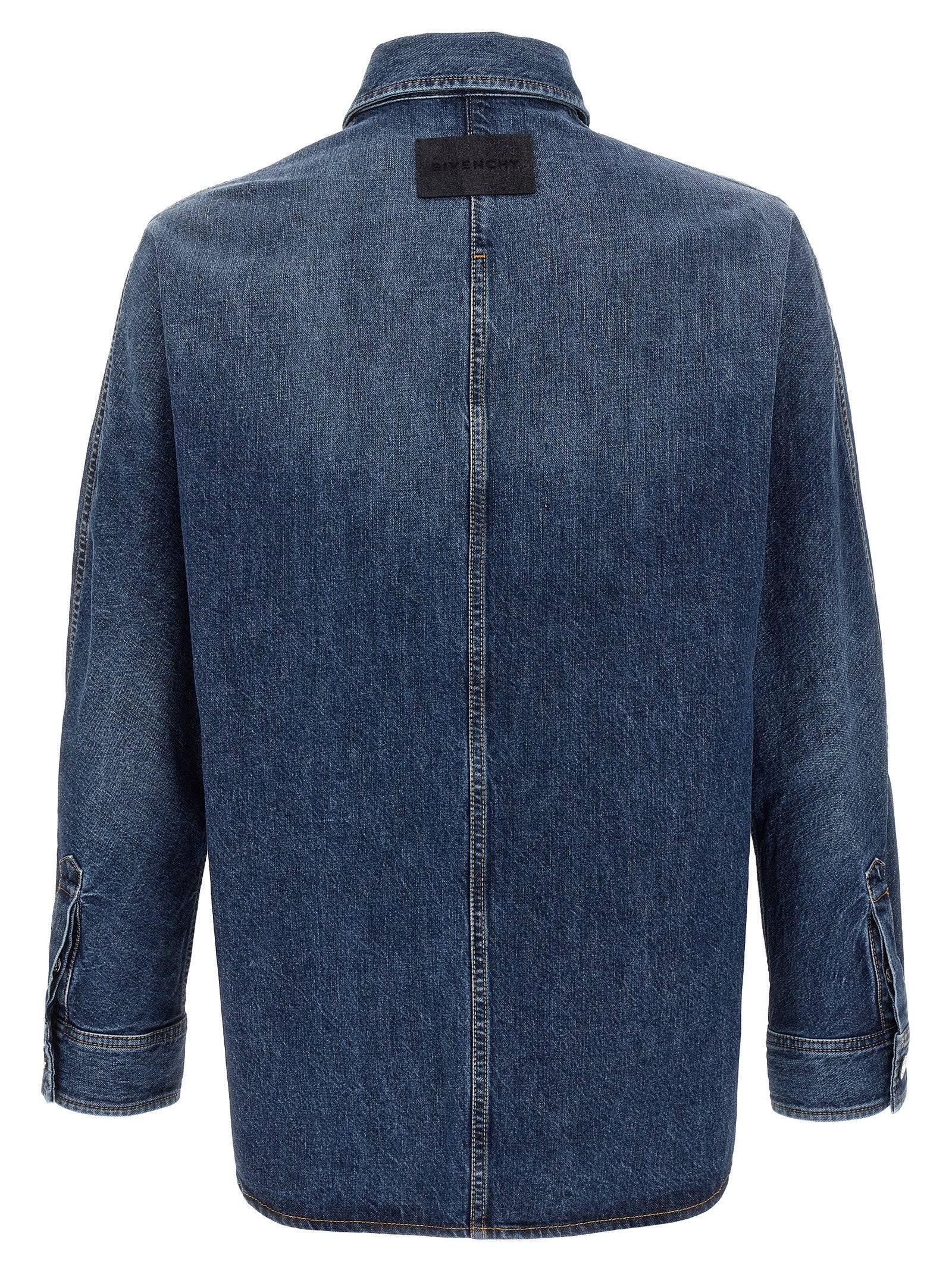 Givenchy Blue Cotton Blouse