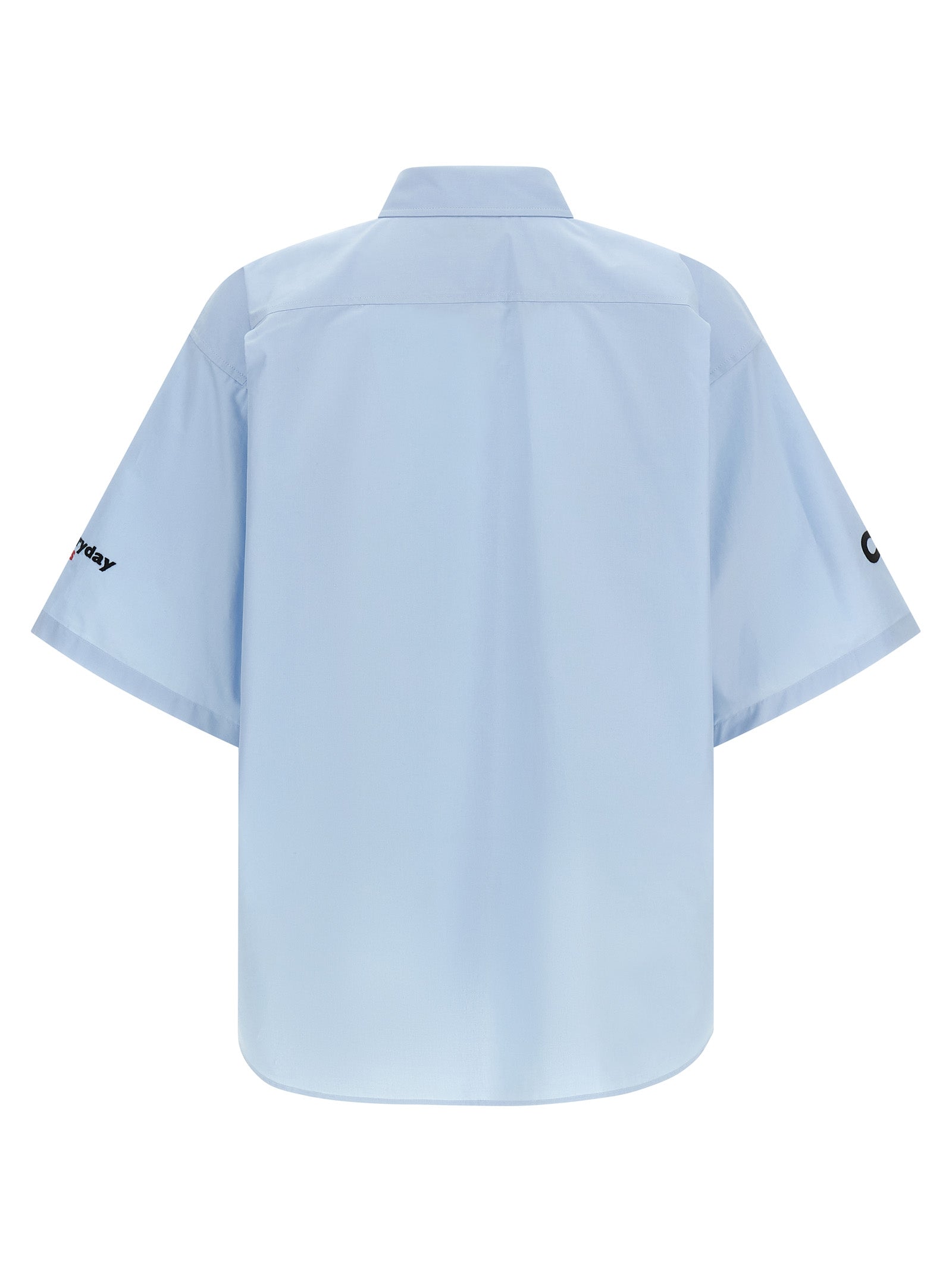 Balenciaga Blue Cotton Blouse - Designer Luxury Couture