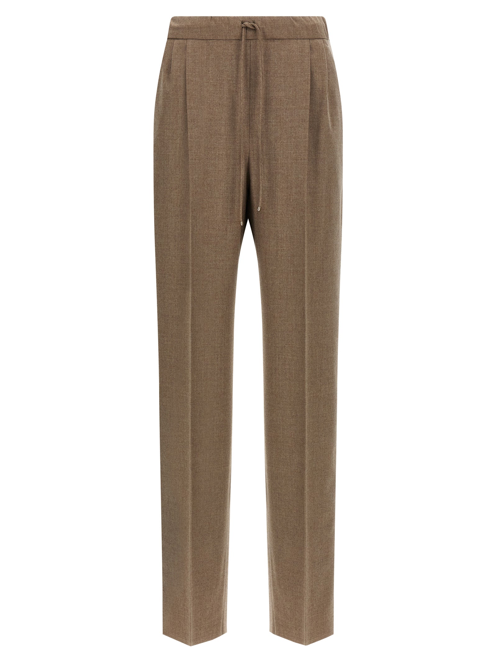 Discover the Max Mara Gray Cashmere Casual Pants, where exquisite craftsmanship meets luxurious comfort, perfect for elevating your sophisticated wardrobe.