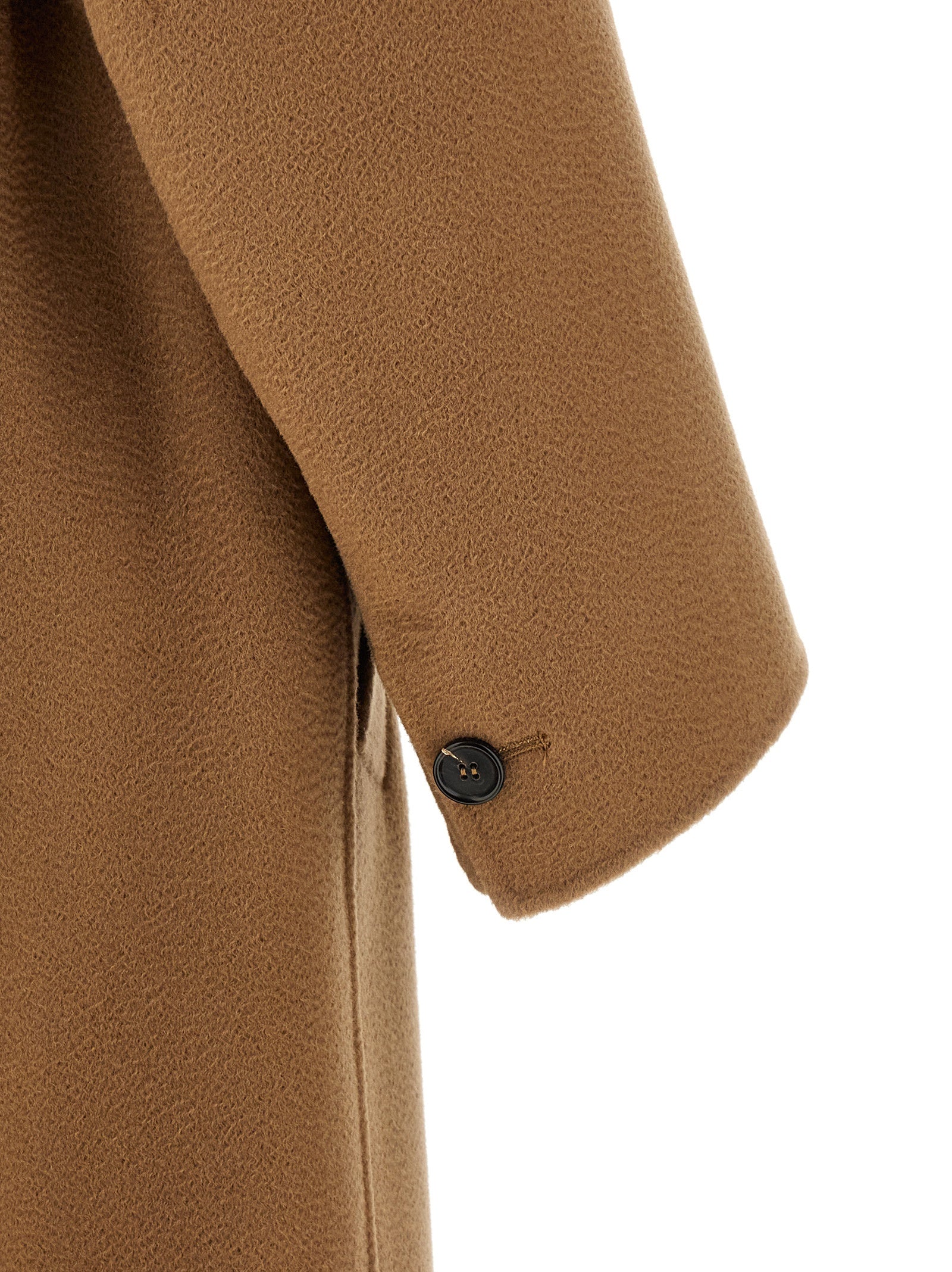 S Max Mara Dalila Brown Virgin Wool Coat - Timeless Luxury Outerwear