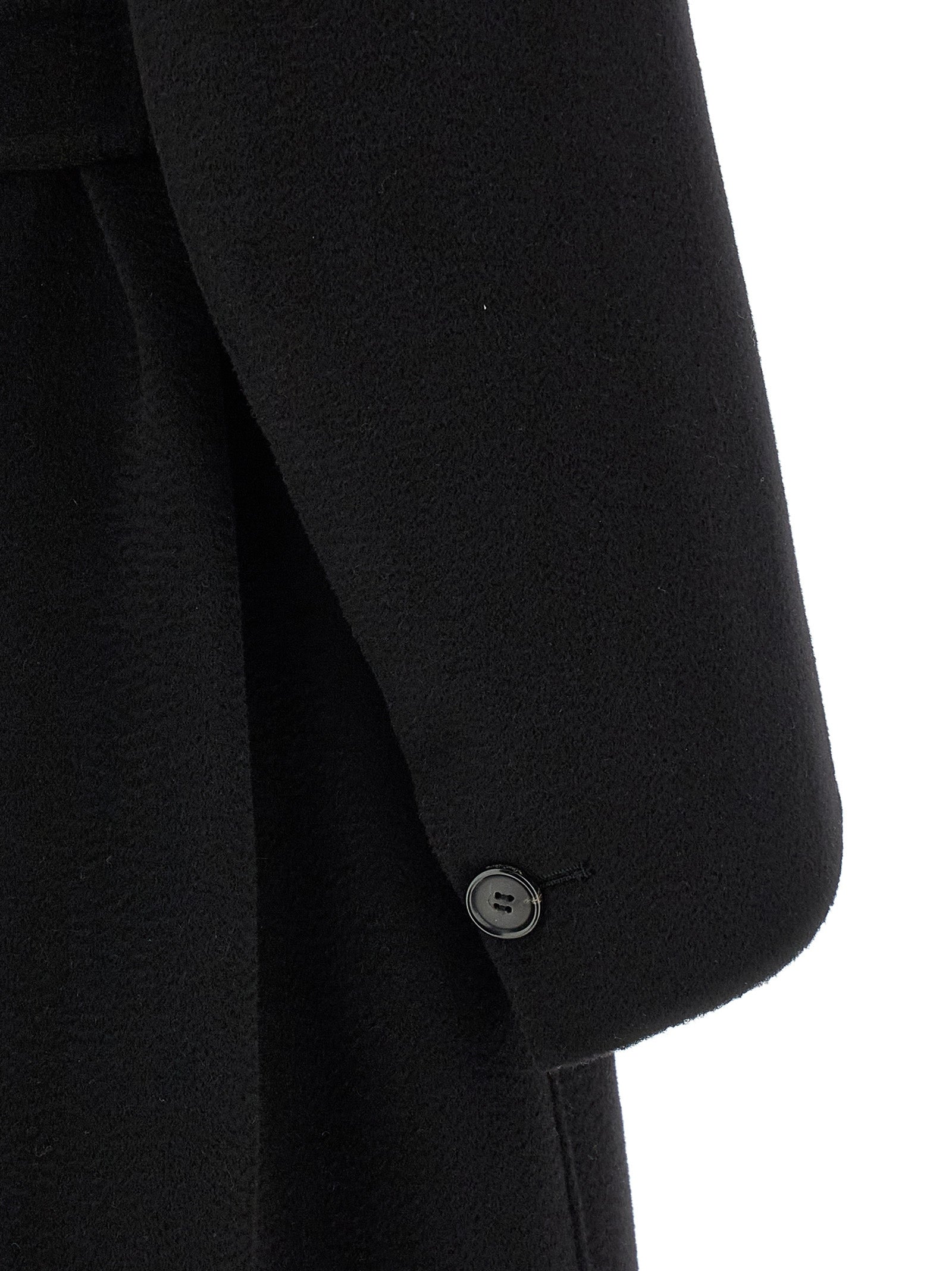 Max Mara Dalila Coat - Exquisite Black Virgin Wool Elegance