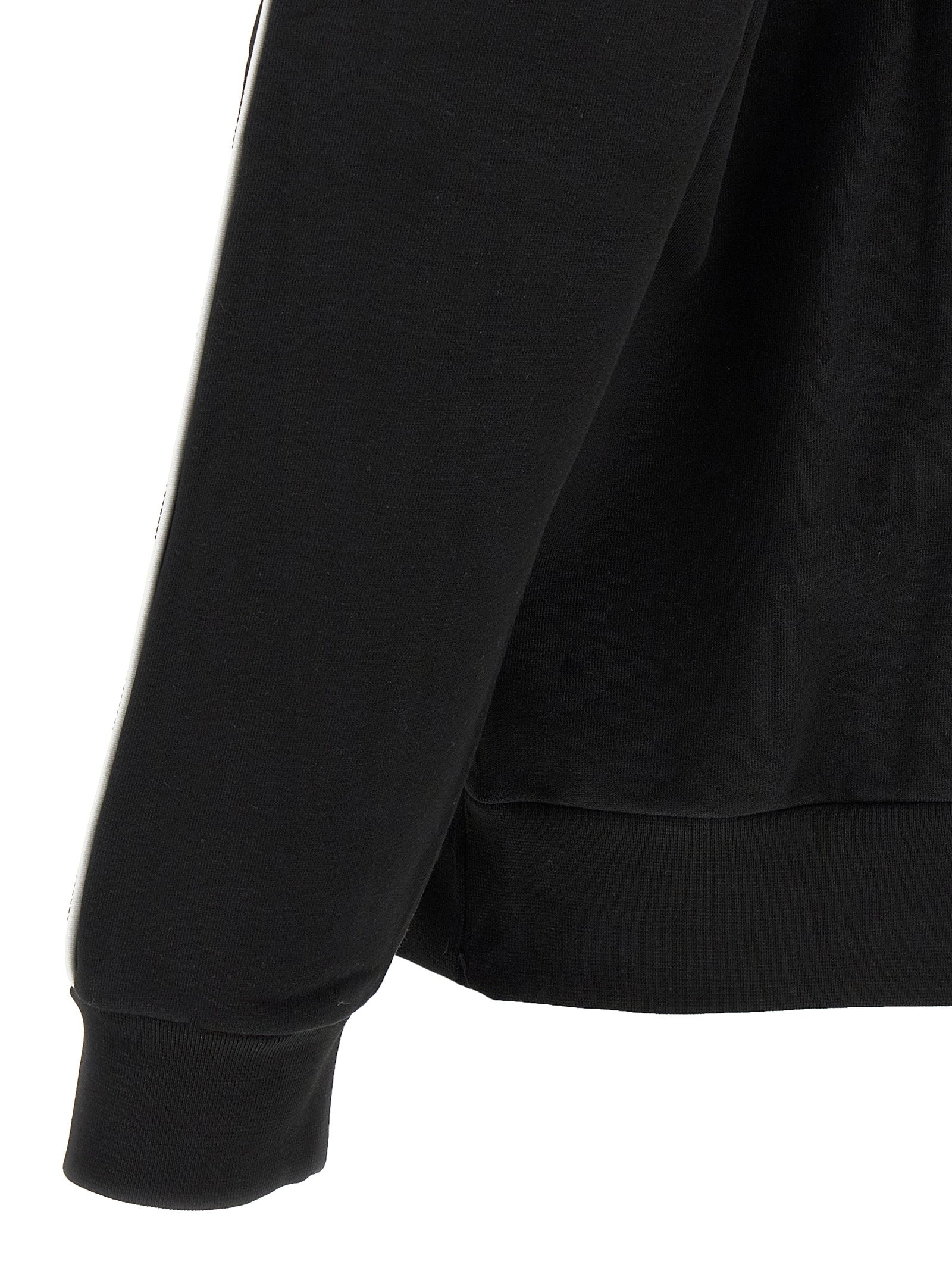 Lacoste Black Cotton Sweatshirt