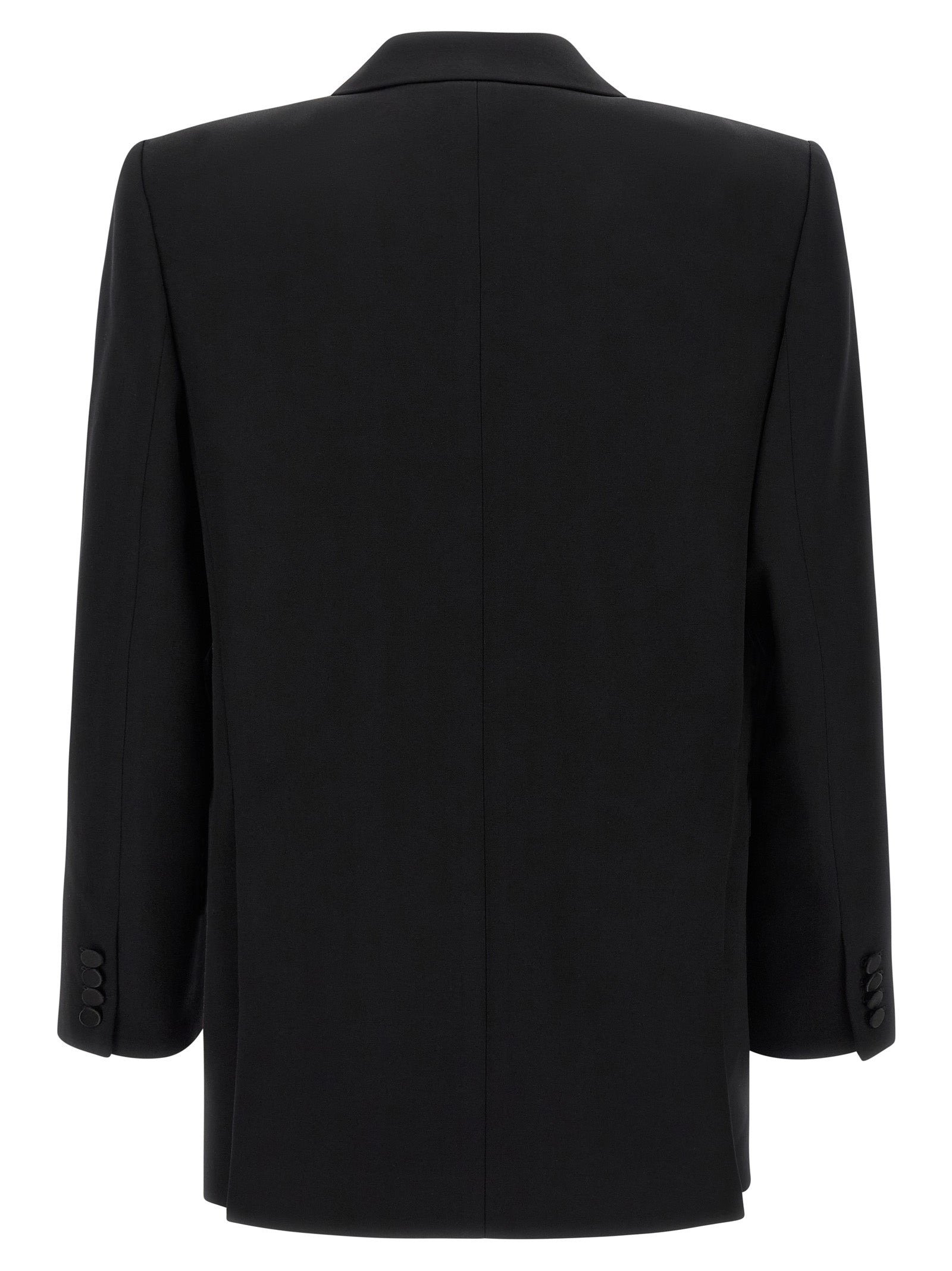 Saint Laurent Black Wool Blazer - Timeless Luxury Tailoring
