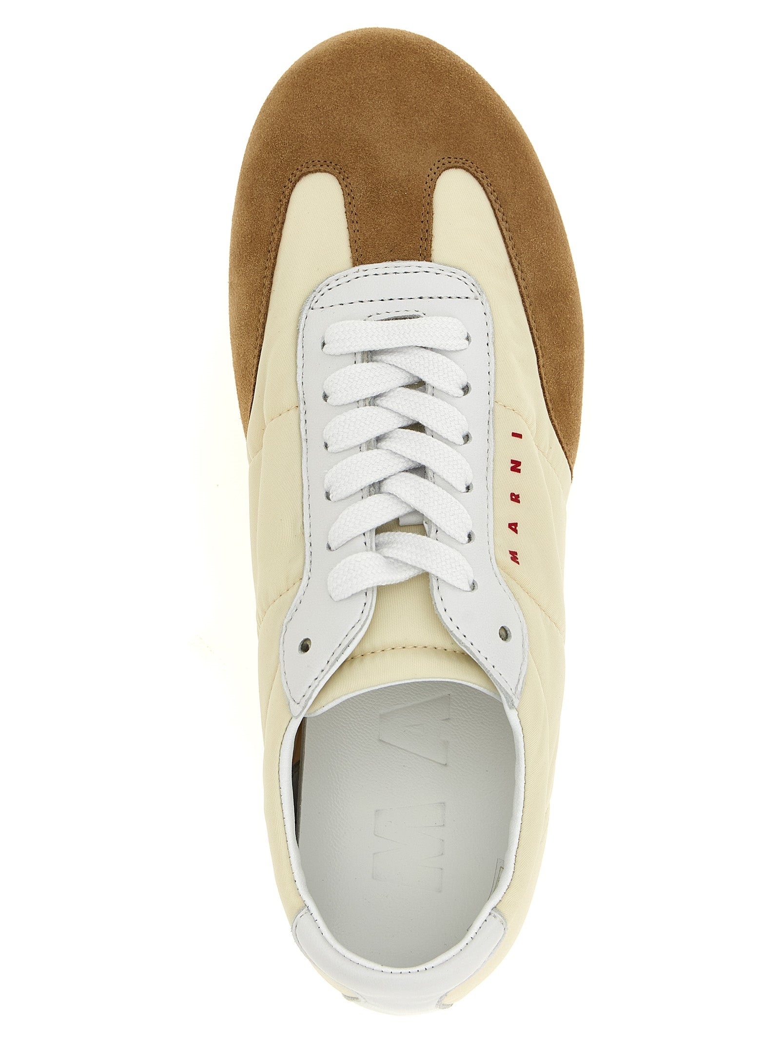 Step into the world of Marni's Softy Soccer Sneakers, where vibrant polyamide craftsmanship meets modern elegance, perfect for the discerning fashion connoisseur.