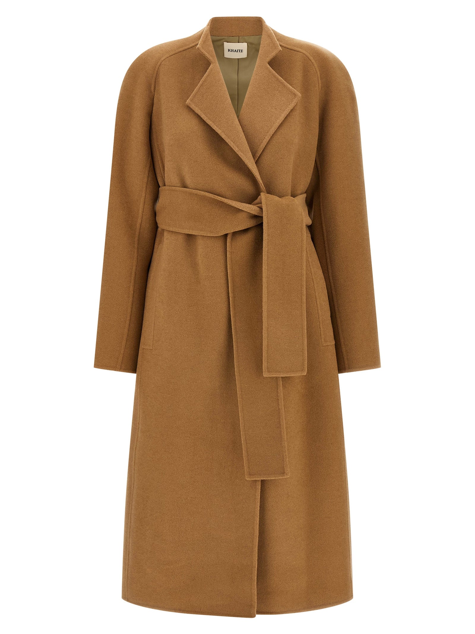 Khaite Brown Wool Coat - Timeless Elegance in Haute Couture