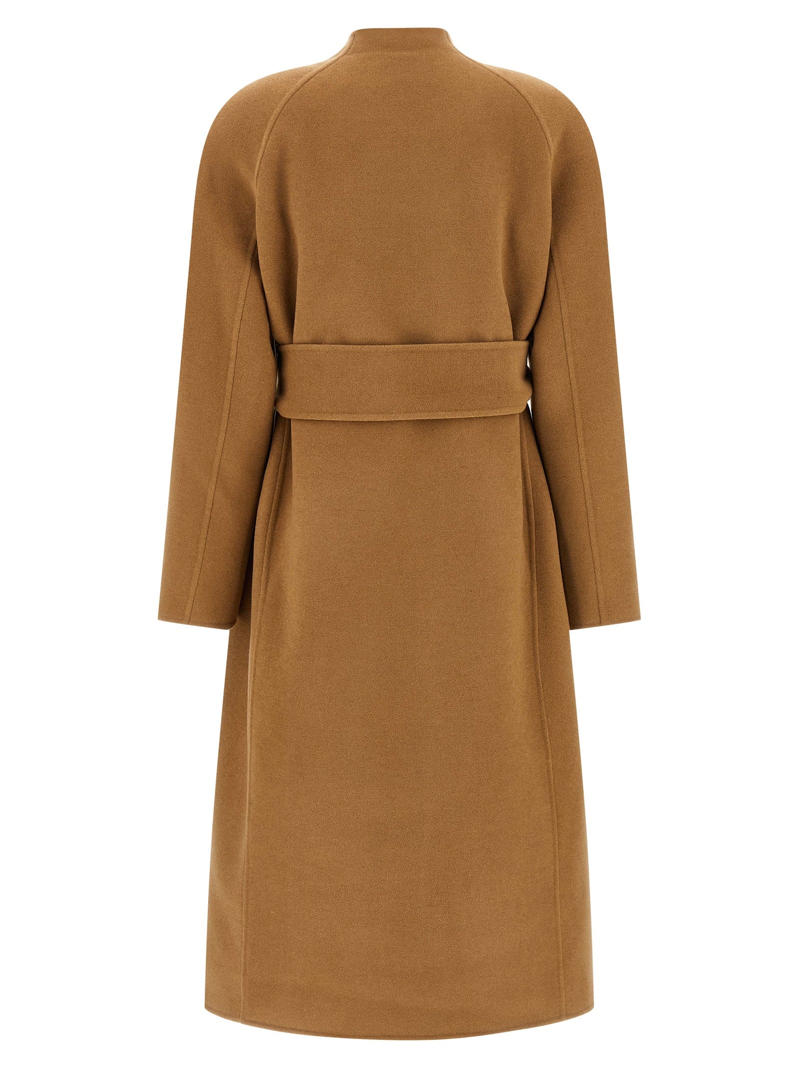 Khaite Brown Wool Coat - Timeless Luxury for Discerning Elegance