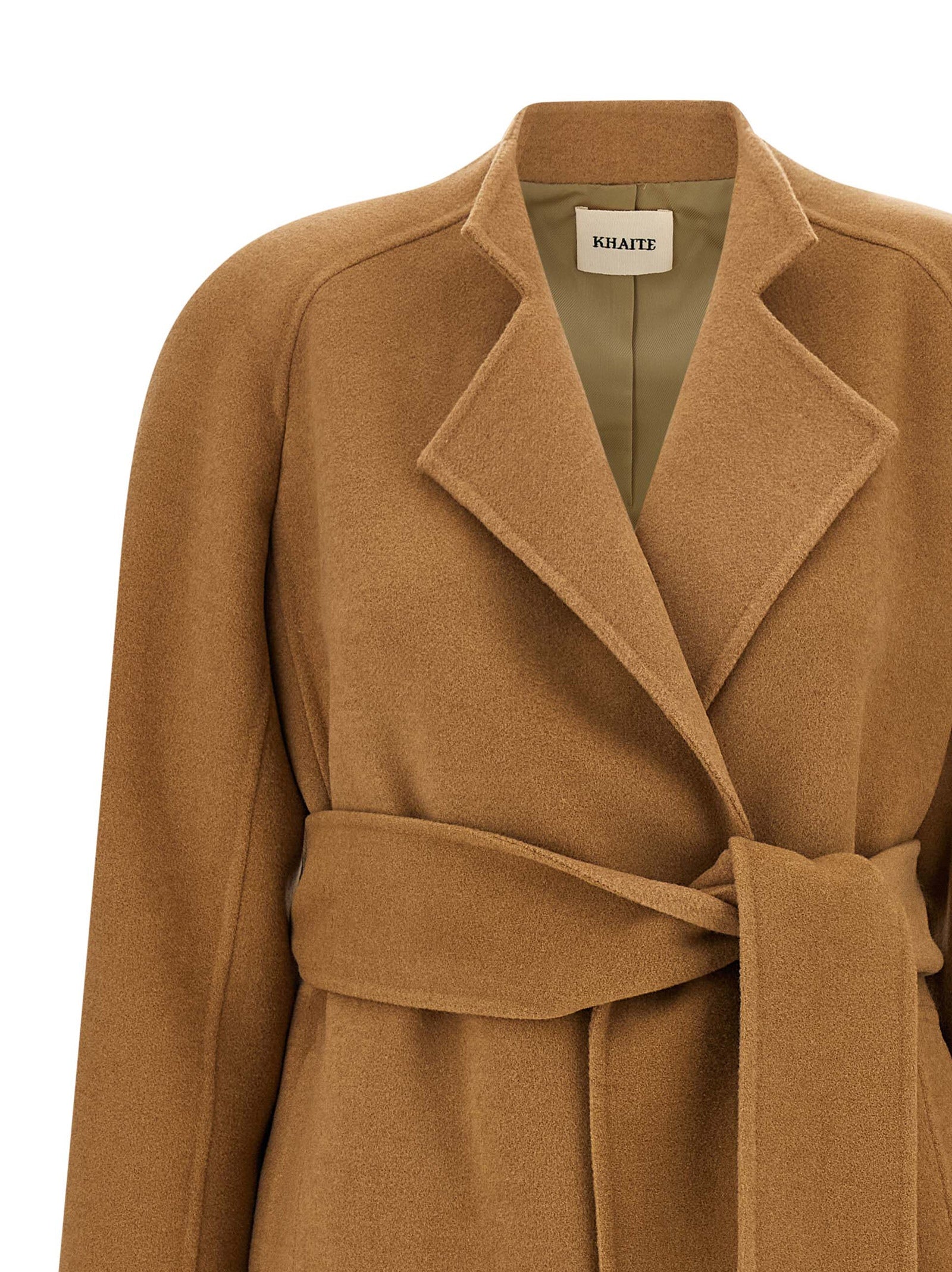Khaite Brown Wool Coat - Timeless Elegance in Haute Couture