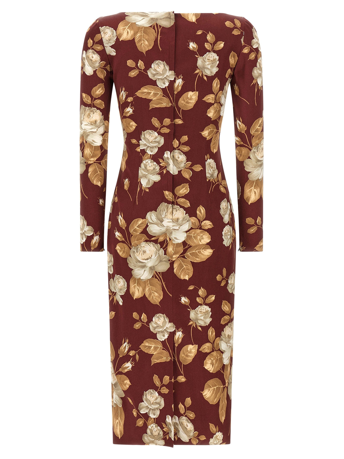 Dolce & Gabbana Multicolor Midi Dress - Exquisite Luxury Fashion