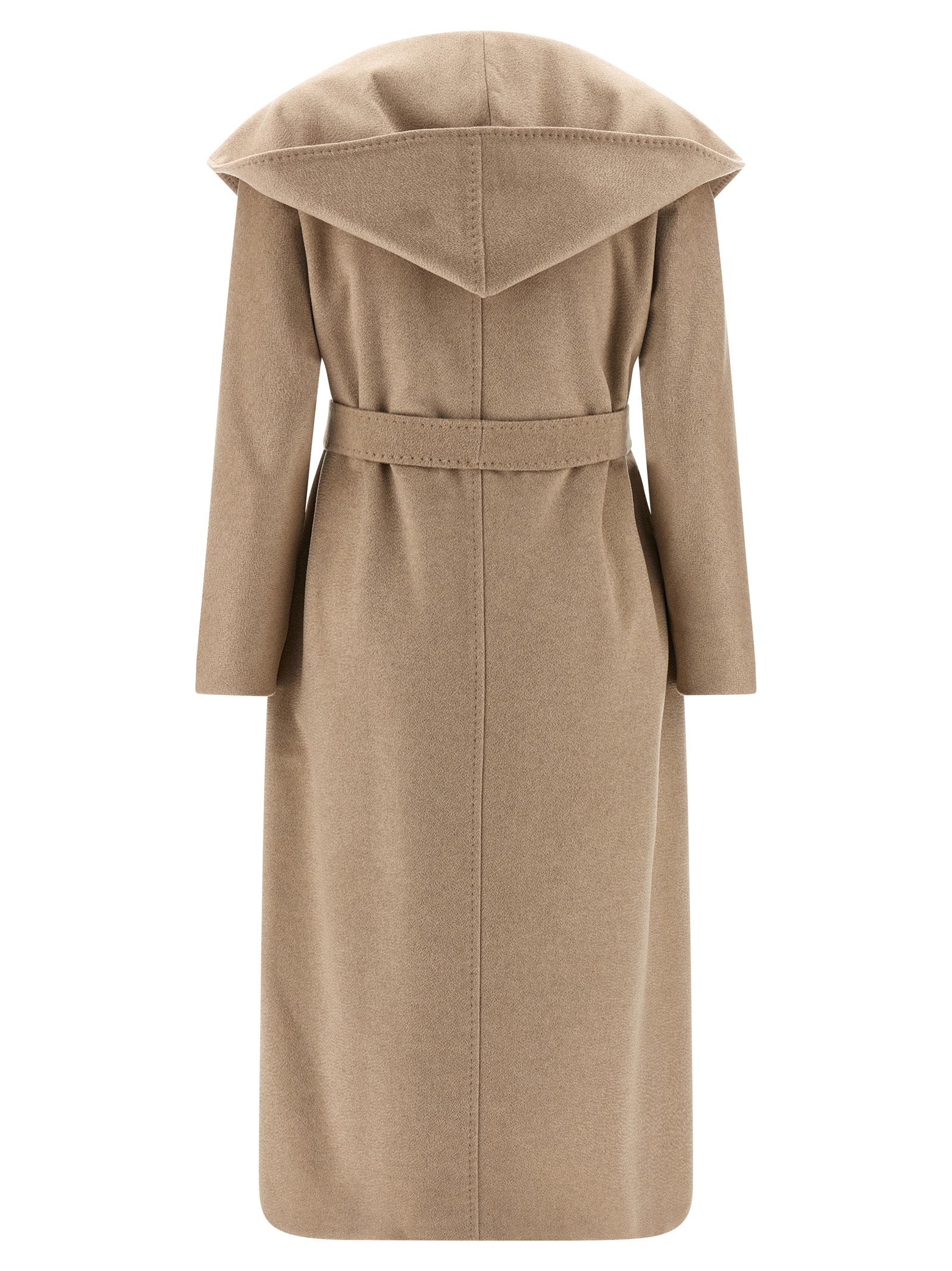 Max Mara Beige Cashmere Coat - Timeless Elegance Redefined