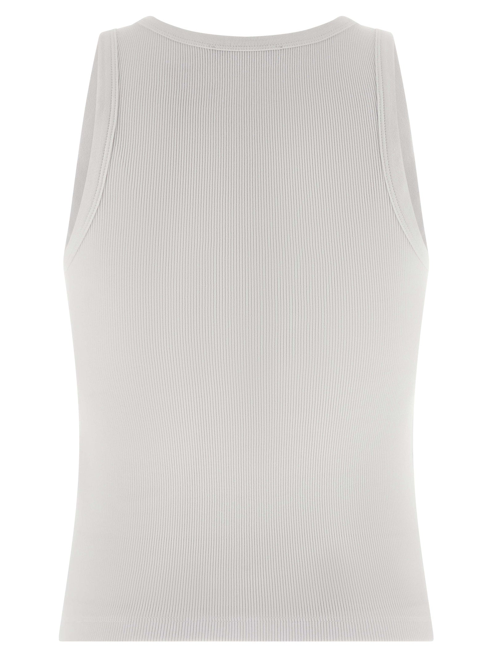 Givenchy White Cotton Sleeveless T-Shirt, Designer Luxury Essential