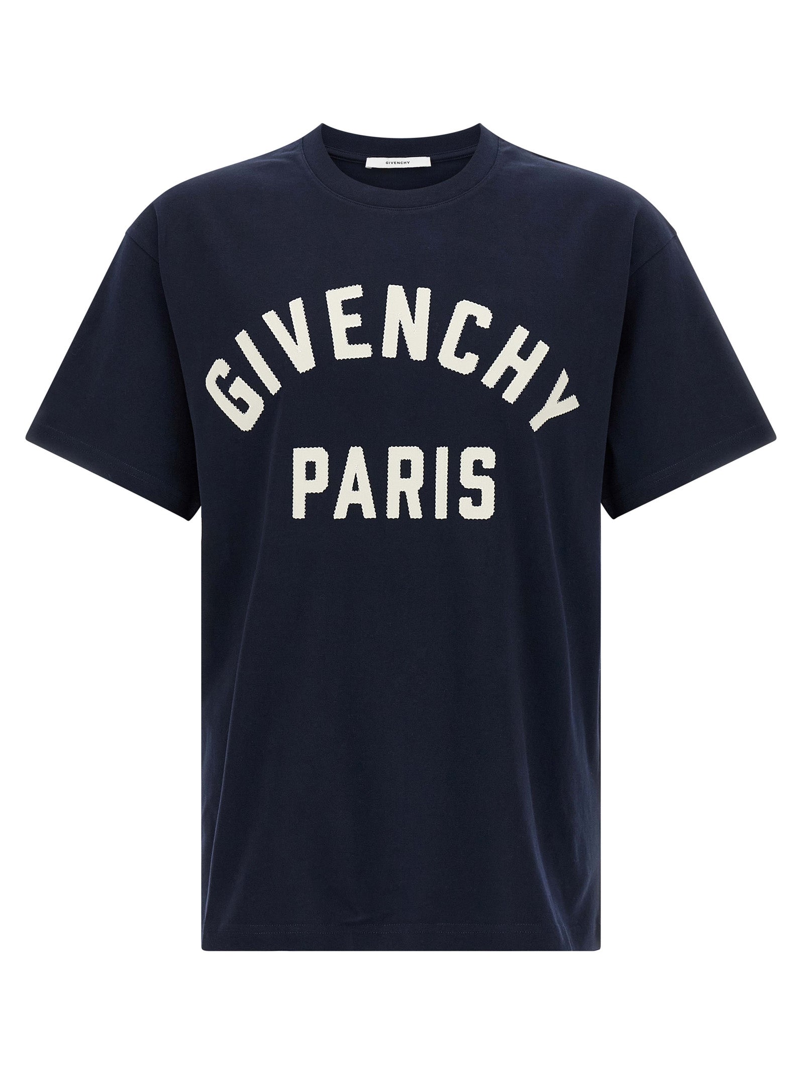 Givenchy Blue Cotton T-Shirt - Designer Luxury Essential