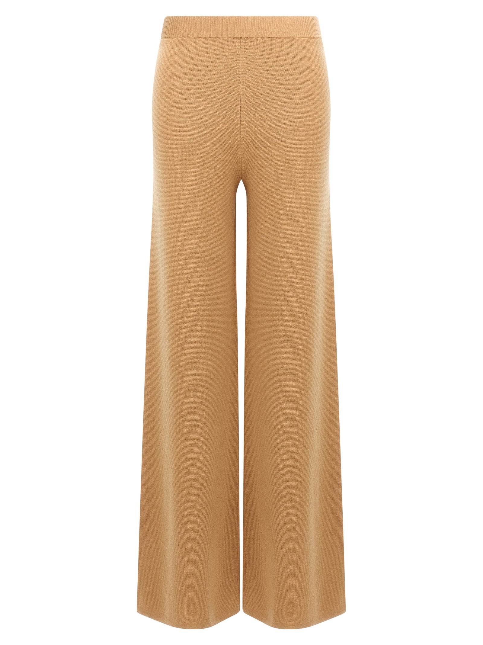 Elevate your wardrobe with Max Mara's Brown Wool Casual Pants, a luxurious blend of wool and cashmere, expertly crafted for timeless sophistication and effortless elegance.
