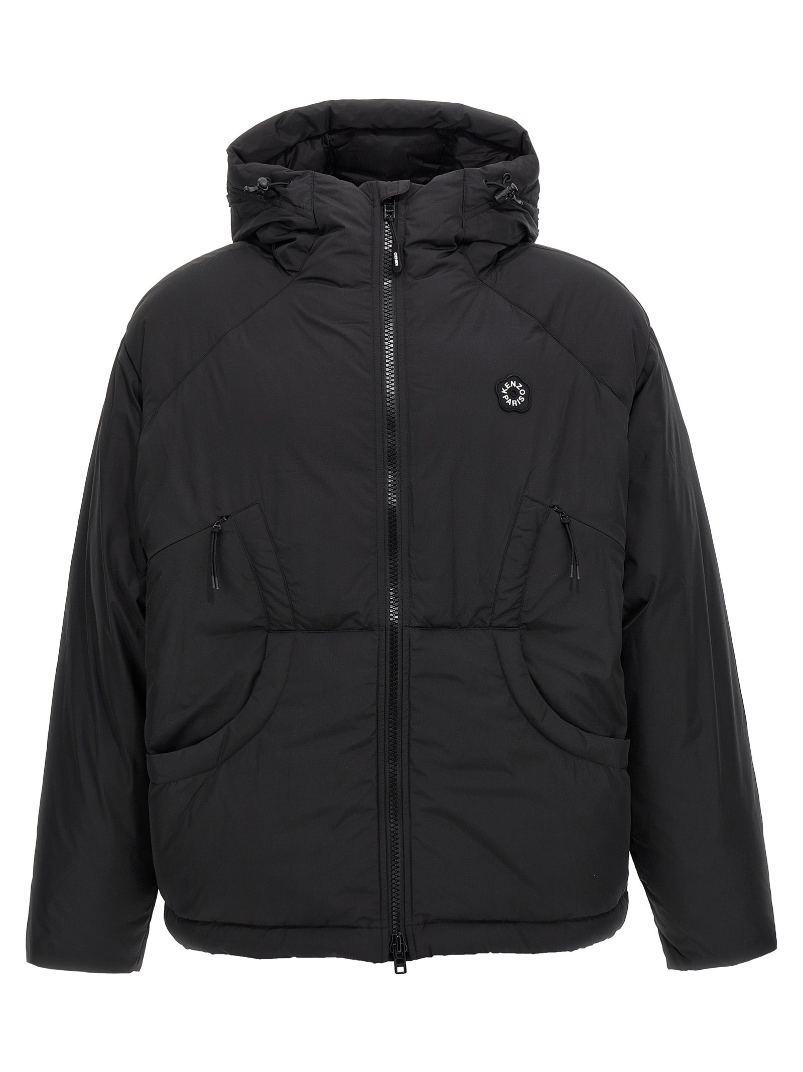 Kenzo Black Polyester Shell Jacket