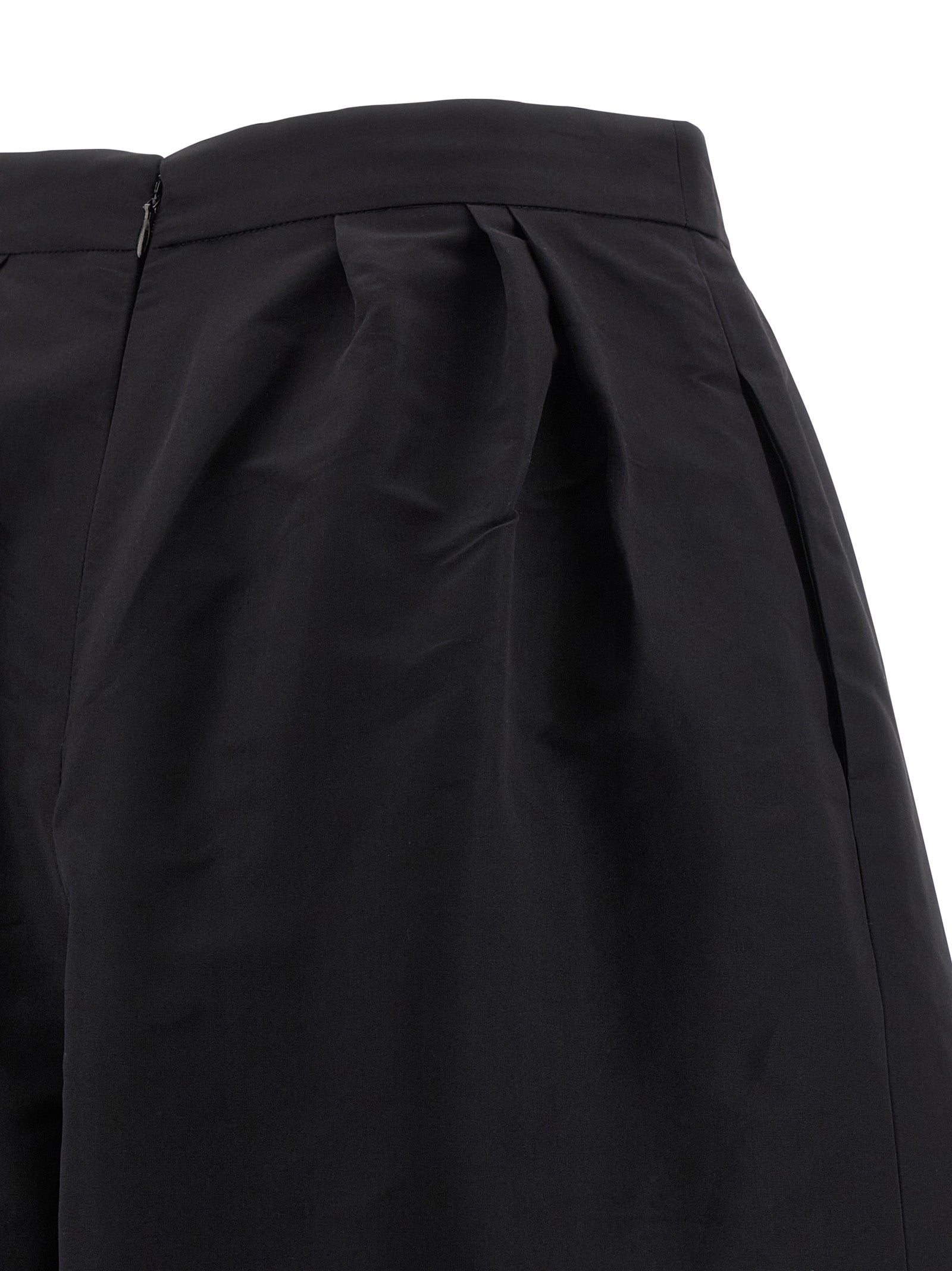 Carolina Herrera Black Silk Casual Pants - Timeless Luxury Elegance